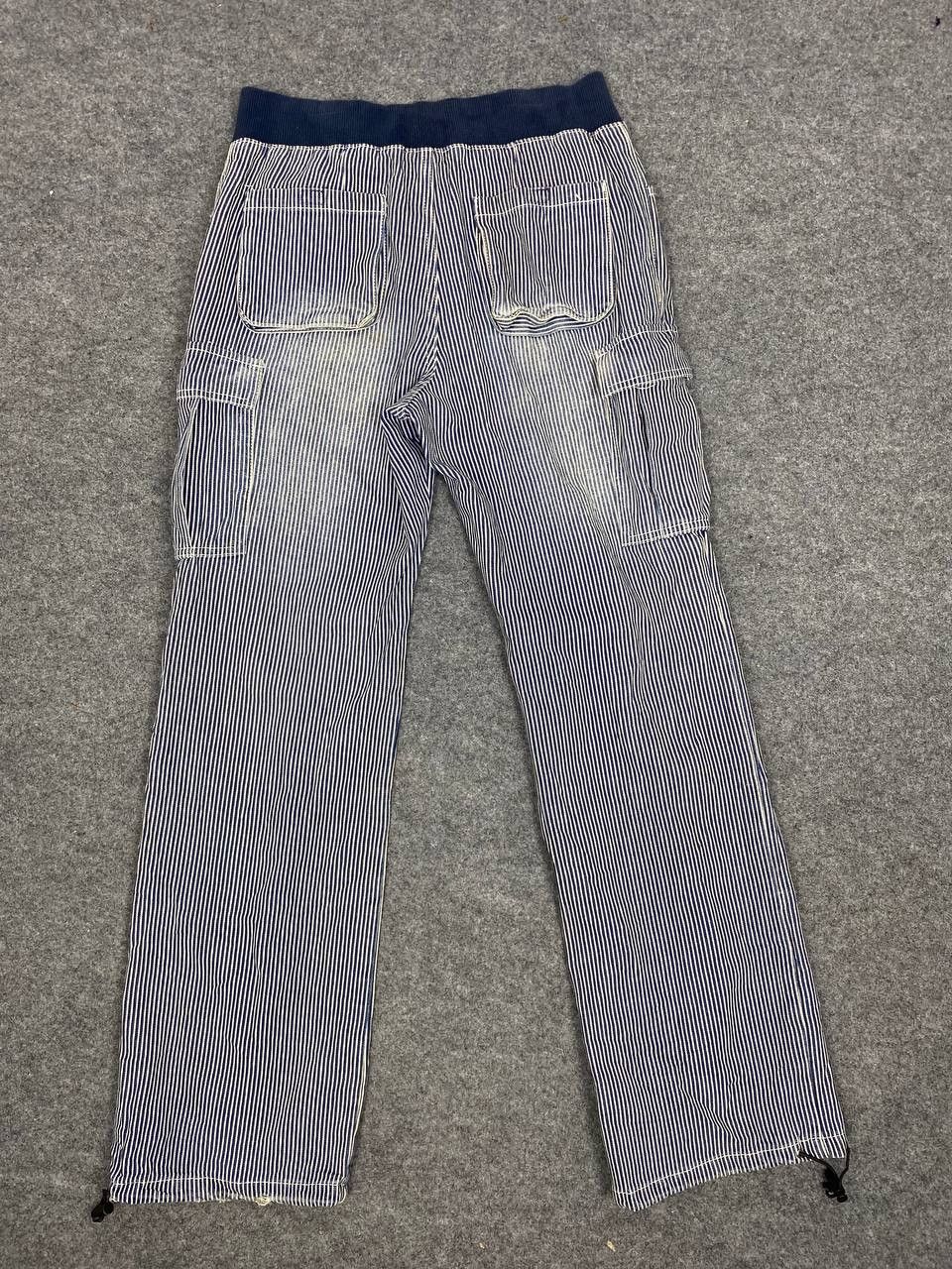 Japanese Brand vintage japanese brands jogger pants hickory striped Size US 32 / EU 48 - 1 Thumbnail