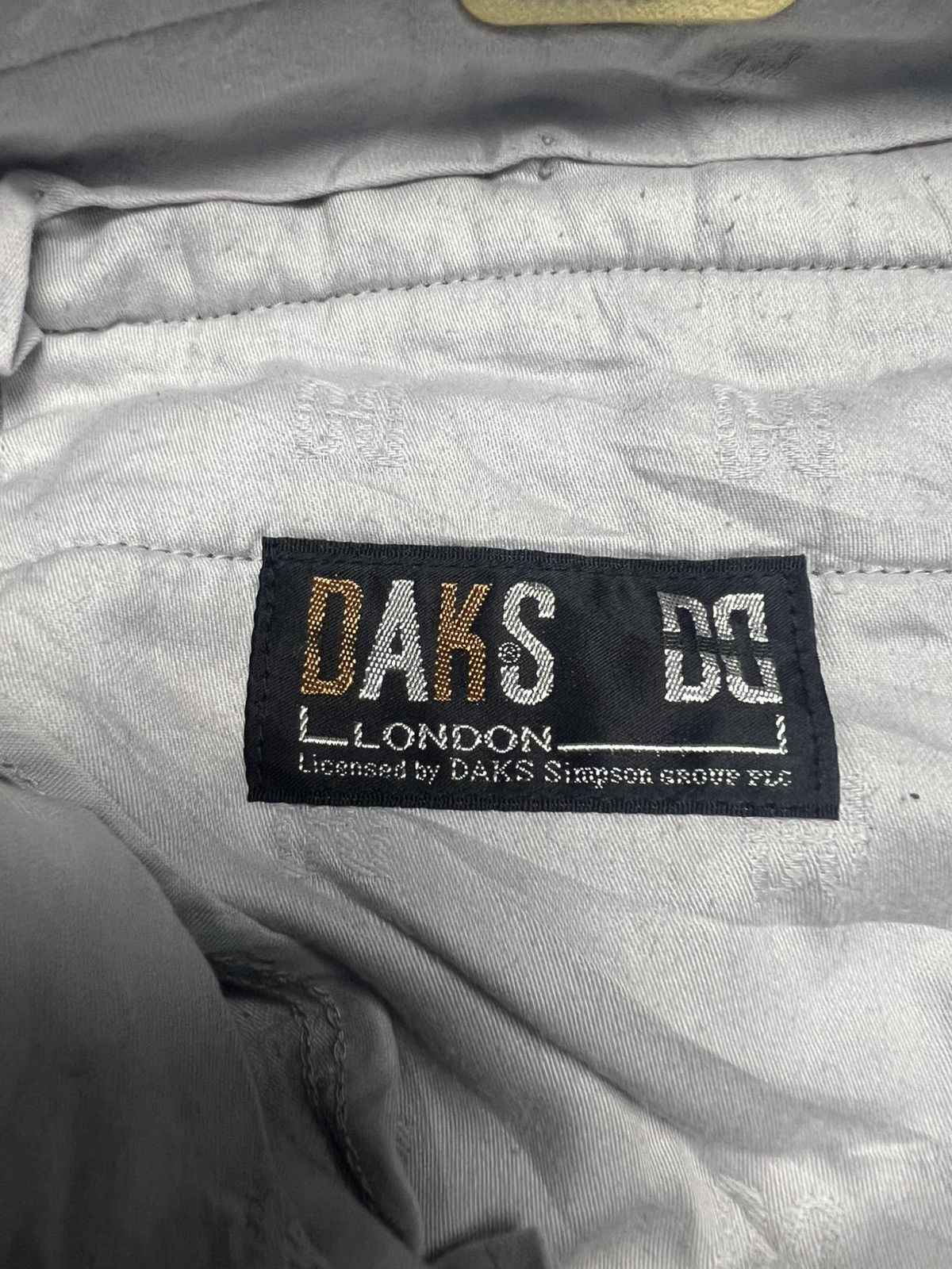 DAKS DAKS LONDON Woolmark 90% Wool Trousers (41) Size US 34 / EU 50 - 12 Thumbnail
