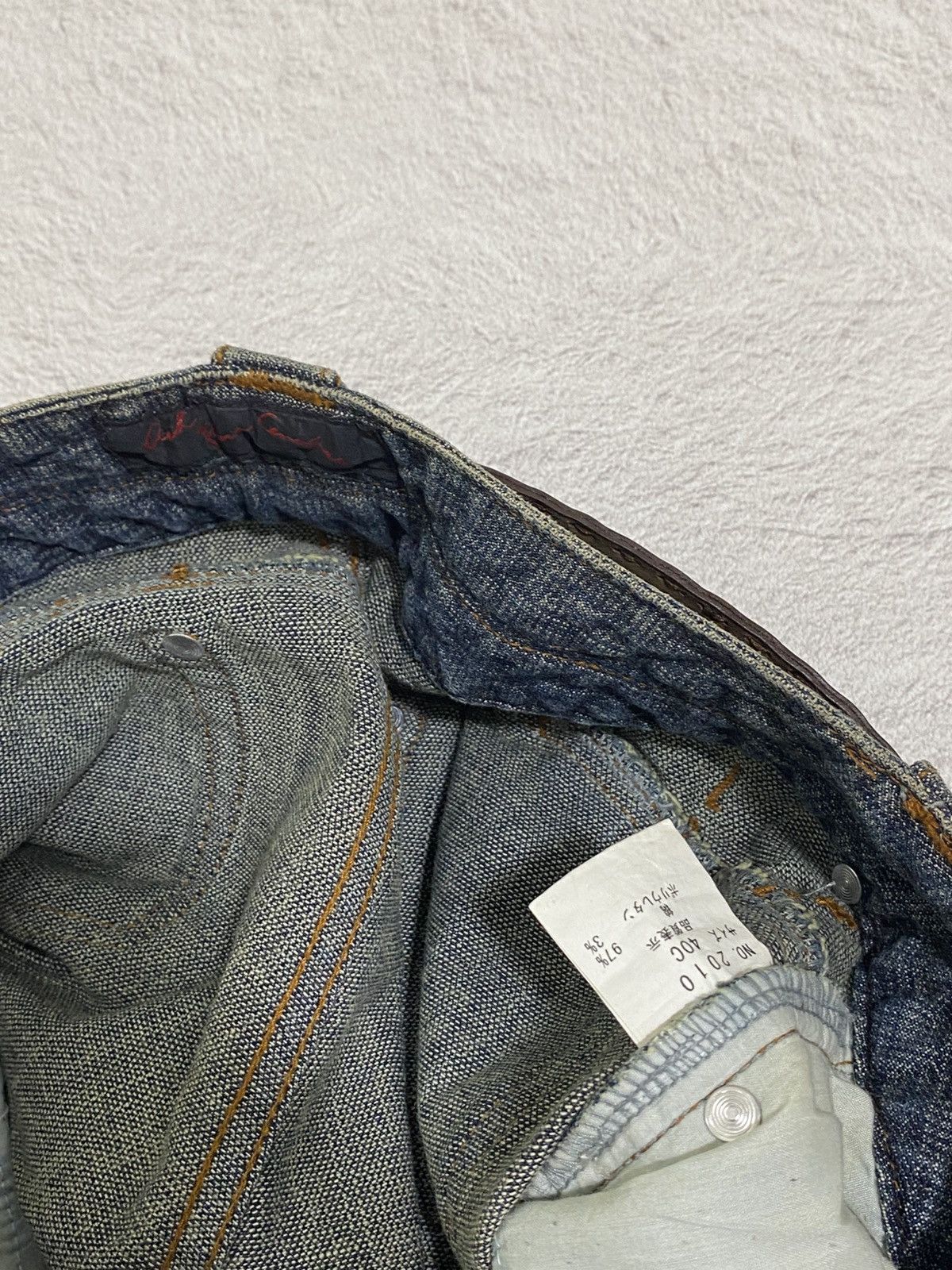 Japanese Brand SICK💰 A.R.C Flared Distresssed Jeans Size US 29 - 8 Thumbnail