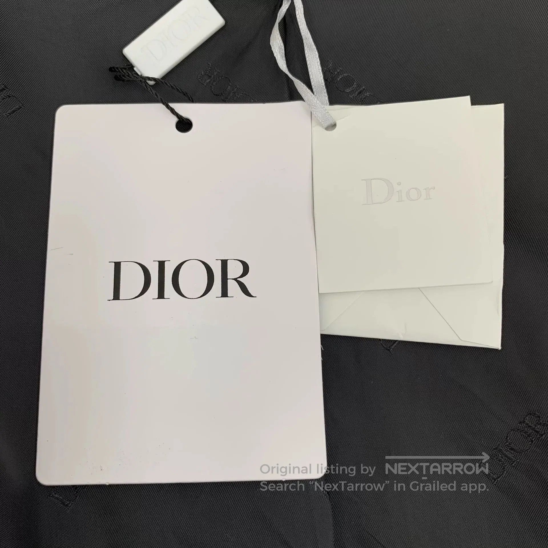 Dior dior khaki leather collar jacket. Size US L / EU 52-54 / 3 - 6 Thumbnail