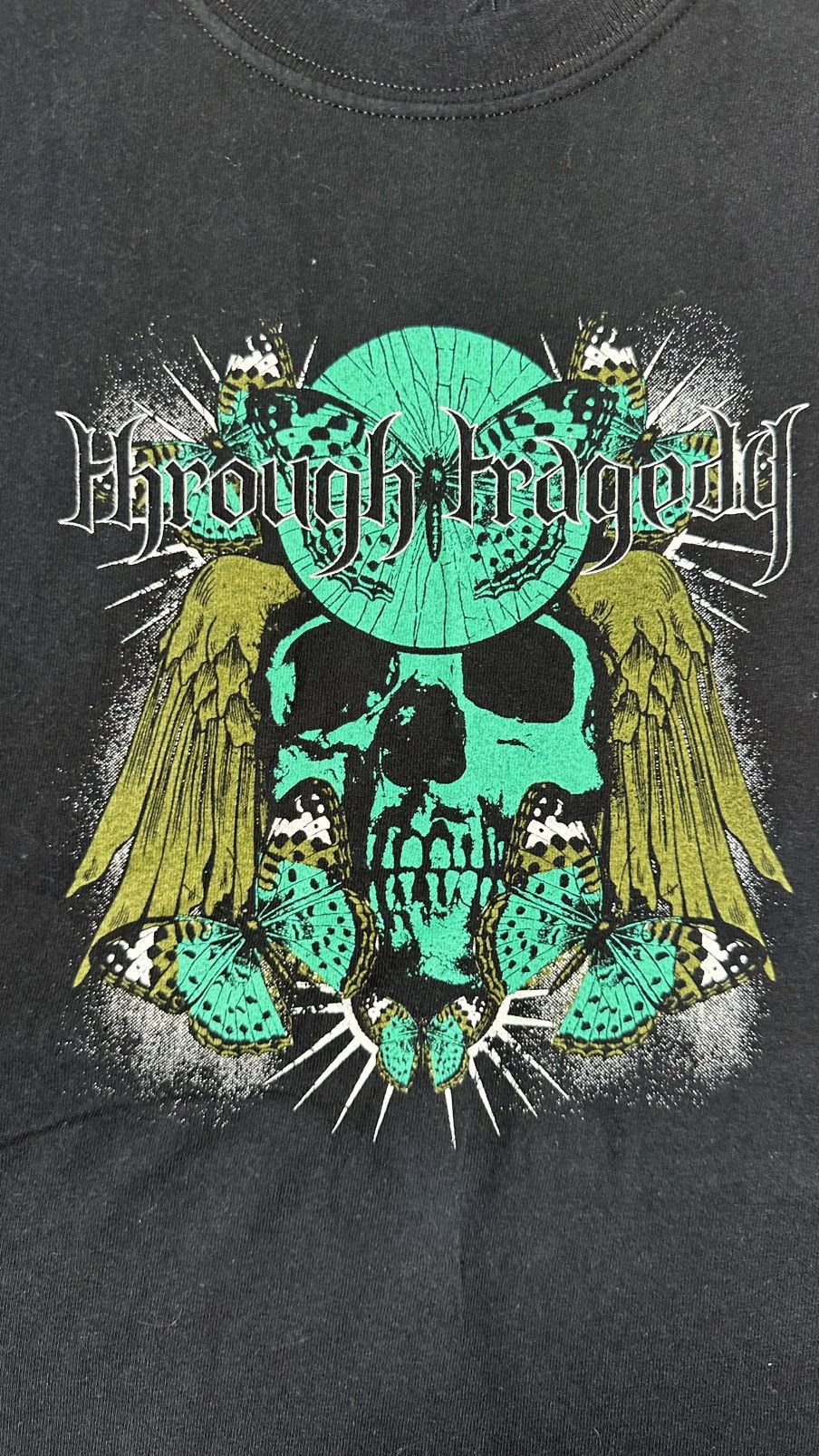 Band Tees VINTAGE THROUGH TRAGEDY METAL BAND TEE Size US M / EU 48-50 / 2 - 2 Thumbnail