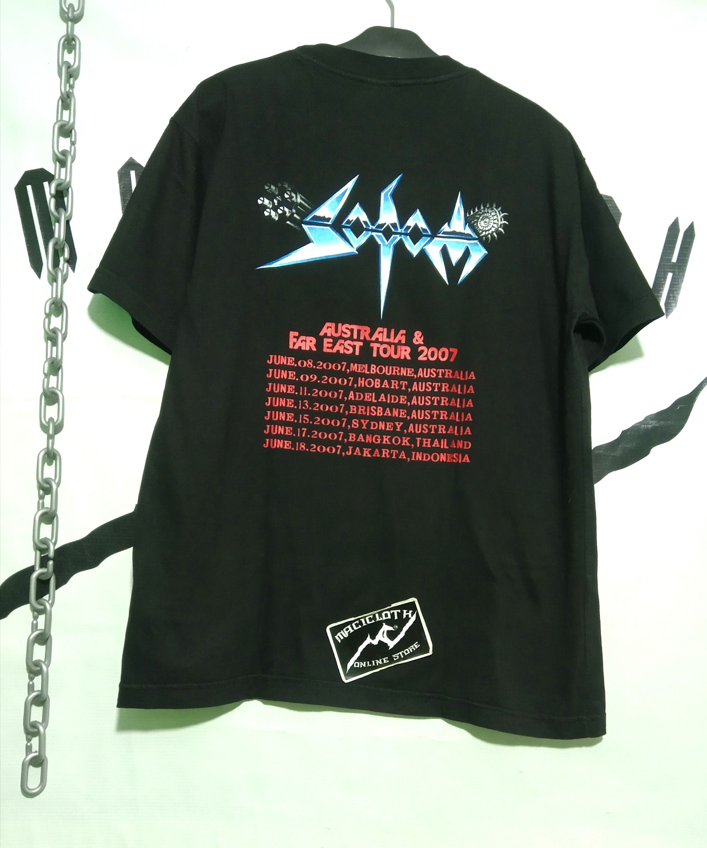 Band Tees × Vintage SODOM australia & far east tour 2007 Size US L / EU 52-54 / 3 - 3 Thumbnail