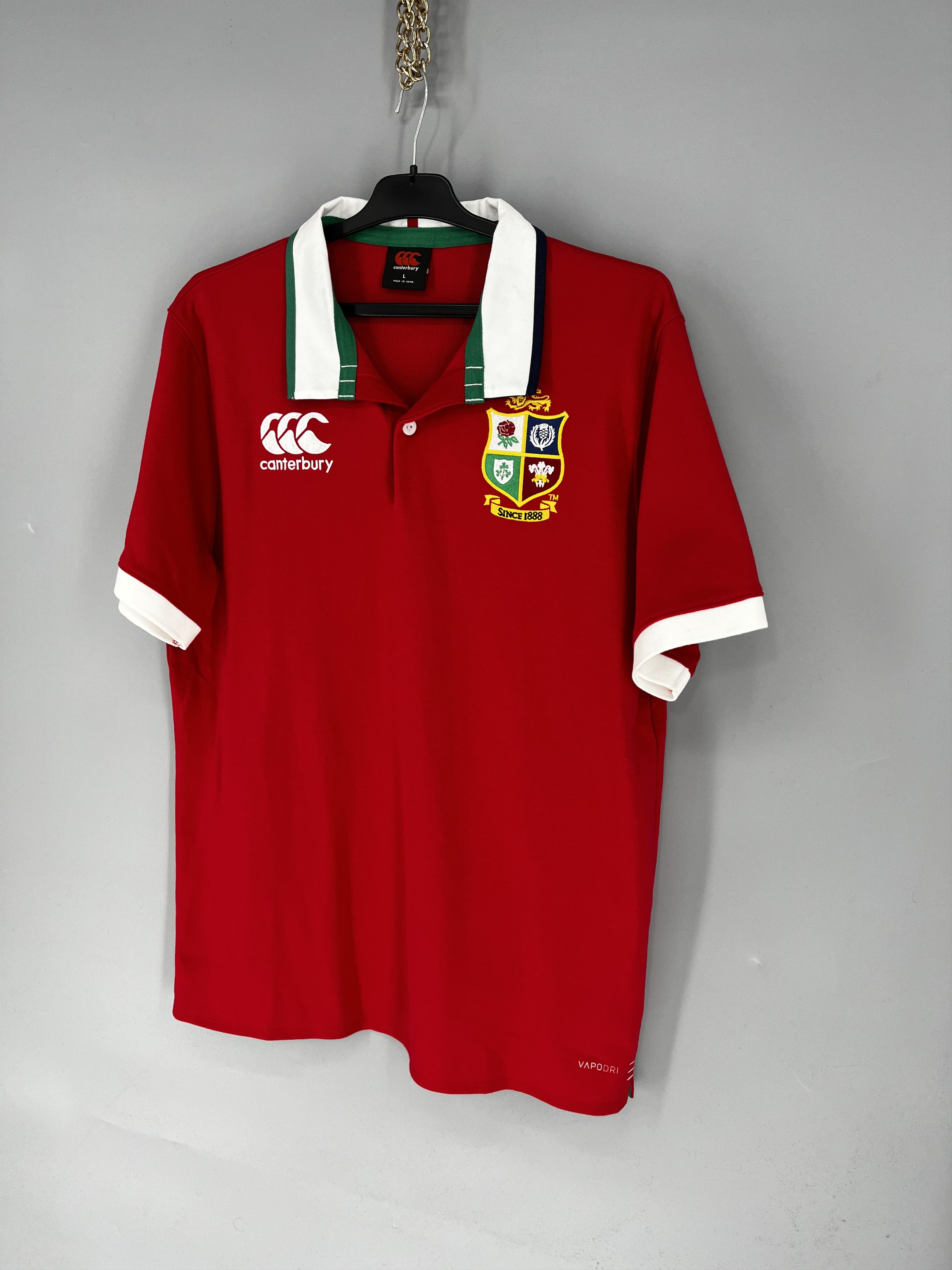 Canterbury of New Zealand Canterbury British & Irish Lions Rugby Polo Shirt Men's Size US L / EU 52-54 / 3 - 3 Thumbnail