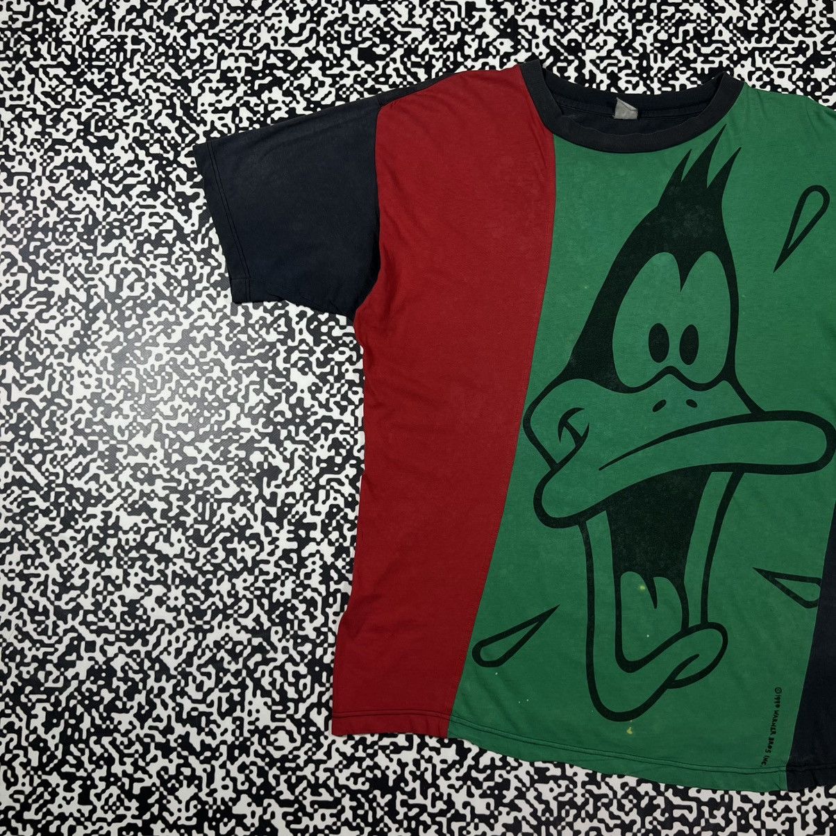 Warner Bros Vintage 1990 Warner Bros Donald Duck Print Cartoon T-shirt Size US L / EU 52-54 / 3 - 2 Thumbnail