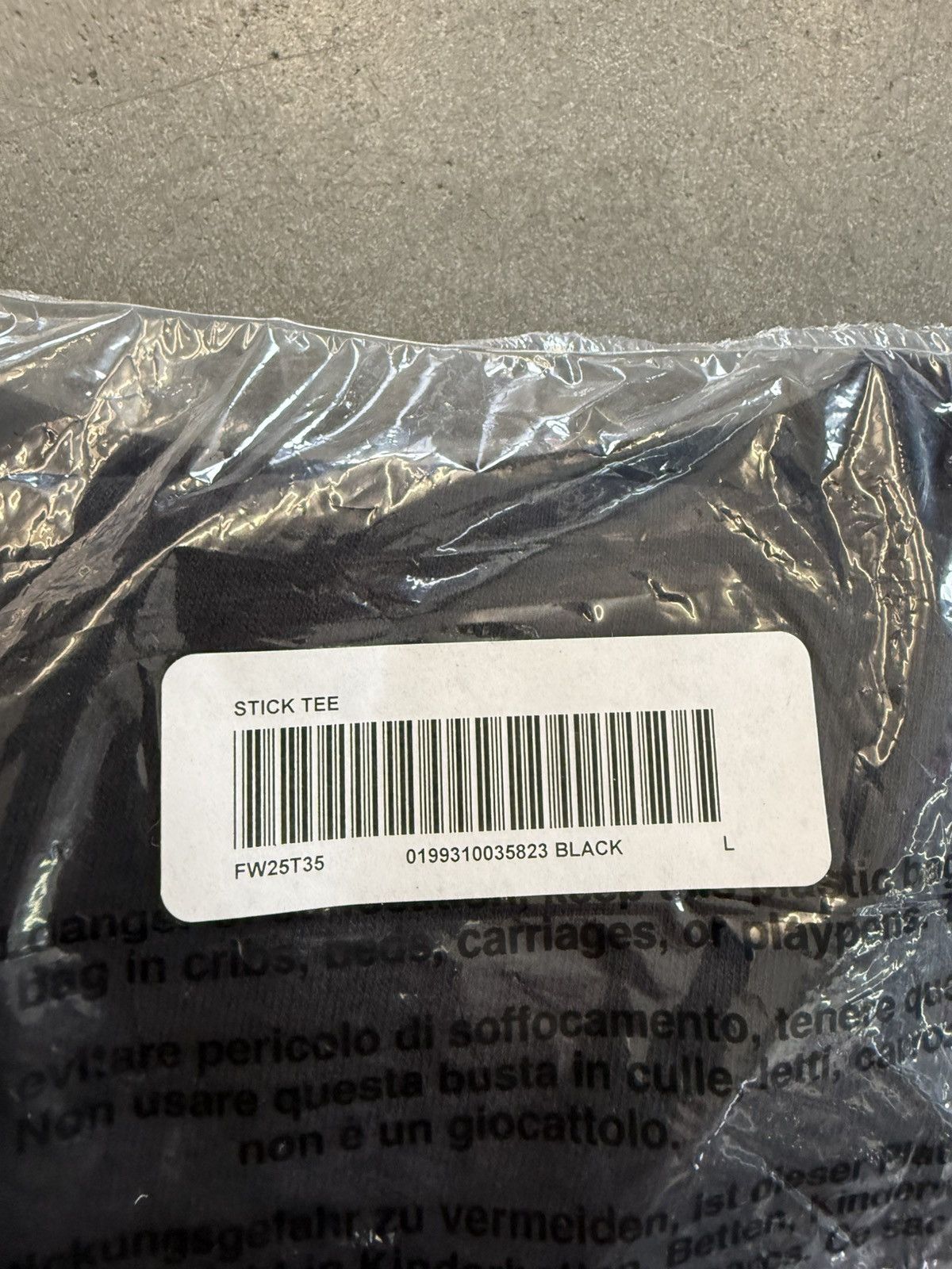 Supreme SS25 Supreme Stick Tee Size US L / EU 52-54 / 3 - 4 Thumbnail
