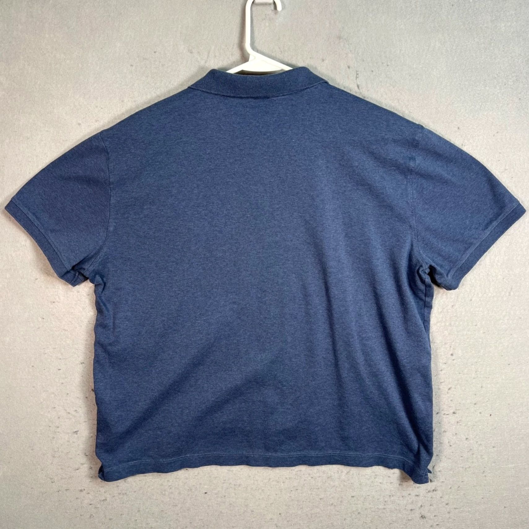 Banana Republic Banana Republic Polo Shirt XL Blue Short Sleeve Mens Size US XL / EU 56 / 4 - 2 Thumbnail