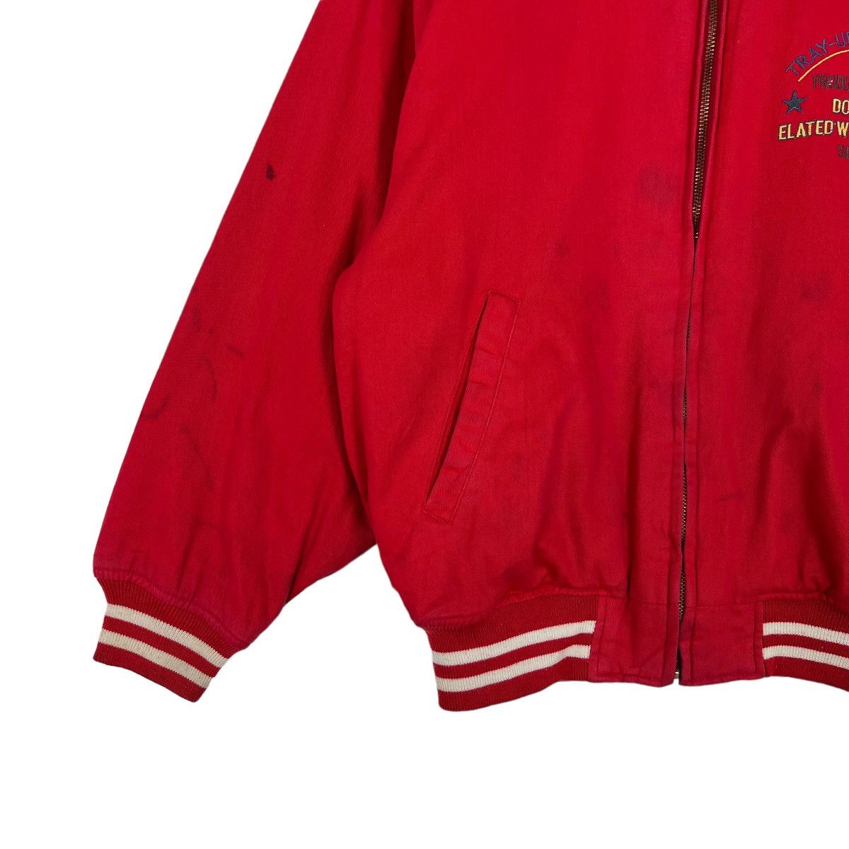 Japanese Brand 💥 VINTAGE TRAY UP GALS COLLECTION GLORIFY ALL STAFF BOMBER Size US M / EU 48-50 / 2 - 4 Thumbnail