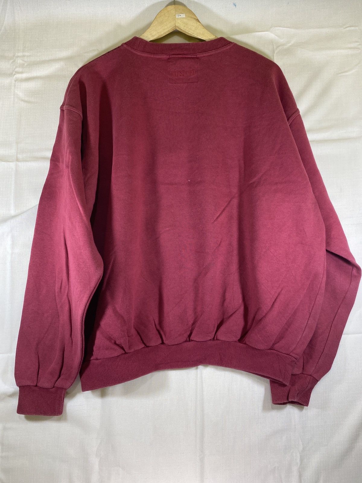 Moschino vintage moschino boxy crewneck Size US L / EU 52-54 / 3 - 3 Thumbnail