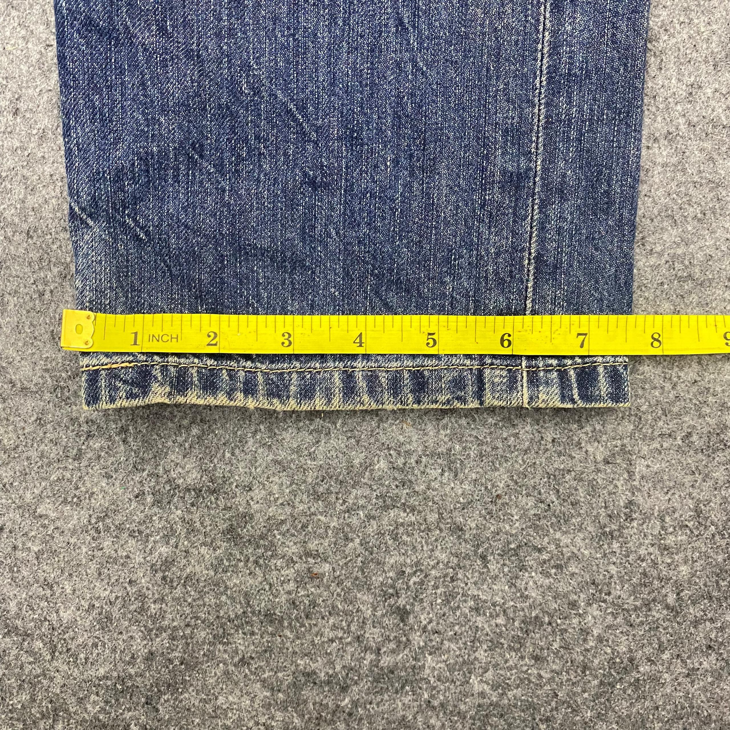 Japanese Brand 💥Best Offer💥Vintage Uniqlo Jeans Distressed Denim Size US 30 / EU 46 - 8 Thumbnail