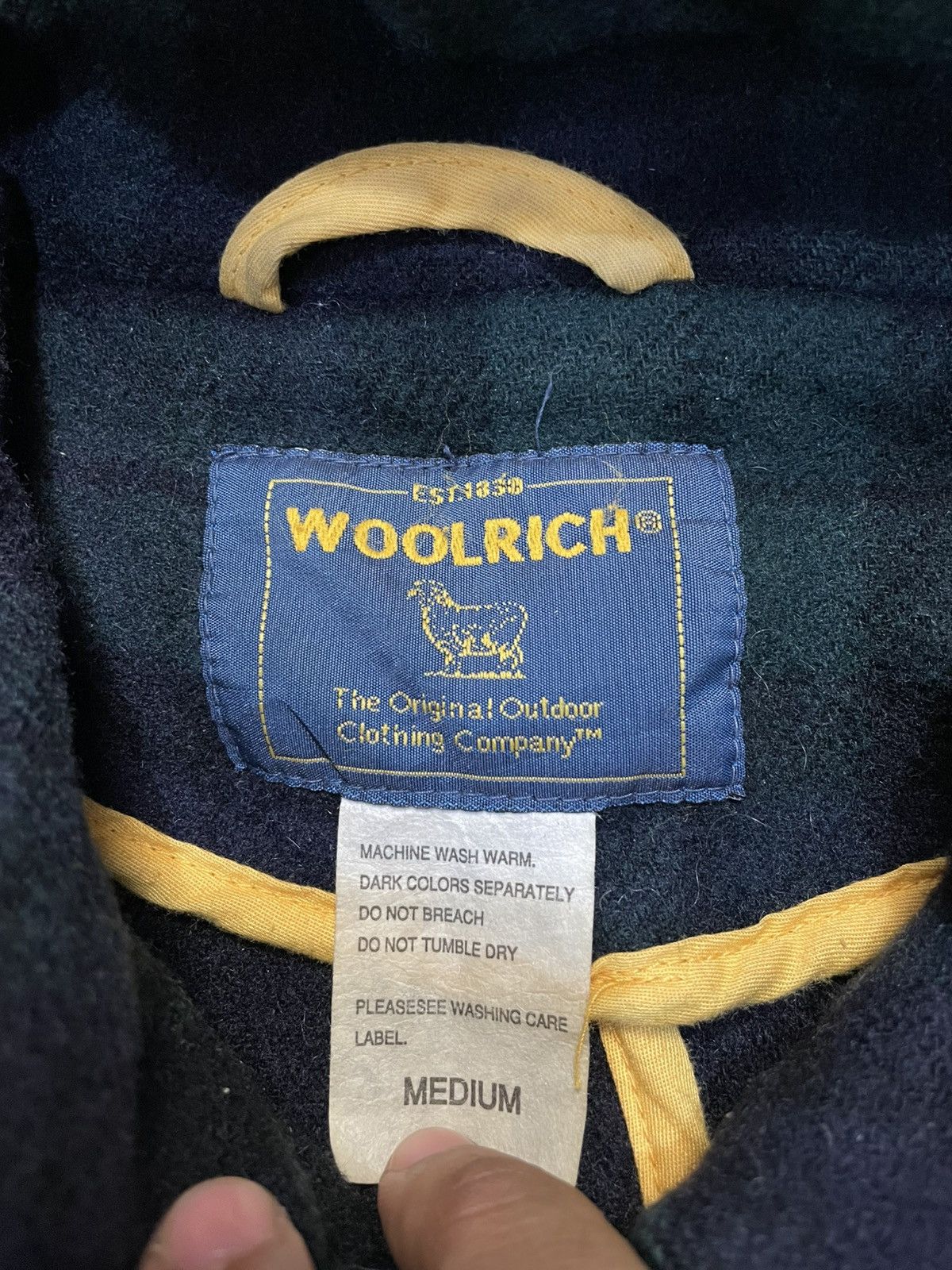 Woolrich Woolen Mills Woolrich Double Breast Wool Jacket Coat Size US M / EU 48-50 / 2 - 8 Thumbnail