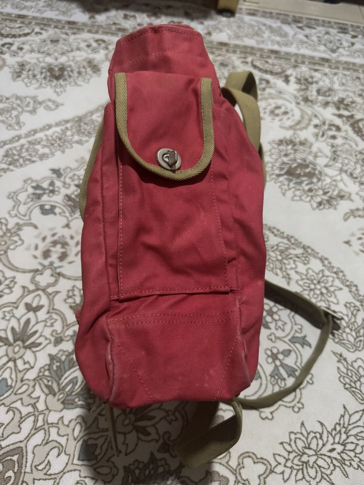 14th Addiction × Canvas × Ichizawa Shinzaburo Hanpu Vtg Shinzaburo Canvas Cotton Hemp Ichizawa Hanpu Backpack Size ONE SIZE - 4 Thumbnail