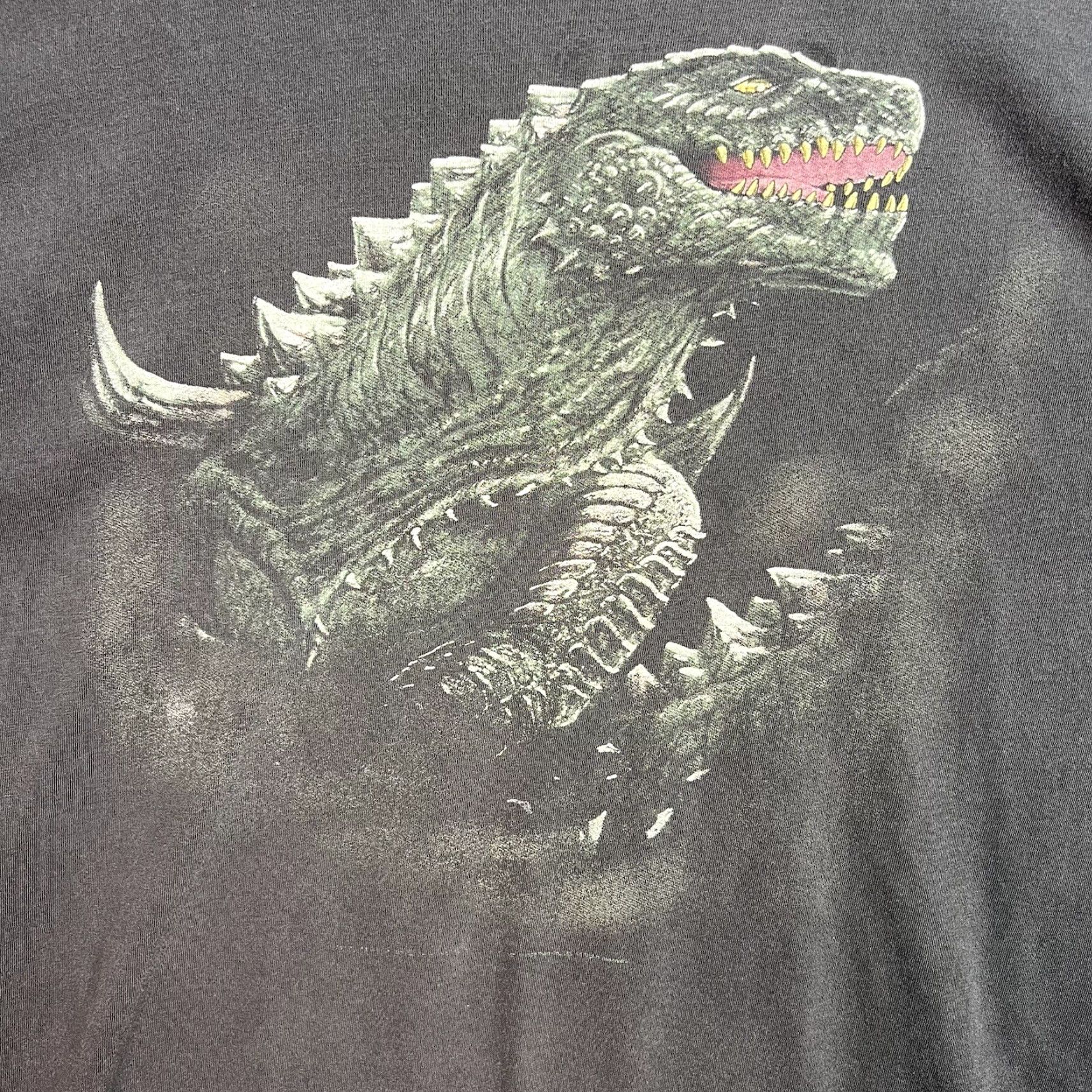 Vintage VINTAGE Cronies 90s Godzilla Movie Graphic Tee Adult Large Black Mens Size US L / EU 52-54 / 3 - 4 Thumbnail