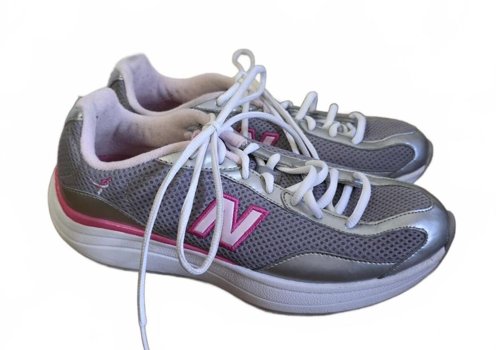 New Balance New Balance Gray Pink 1442 Walking Shoes Womend Size 7.5 US Size US 7.5 / IT 37.5 - 2 Thumbnail