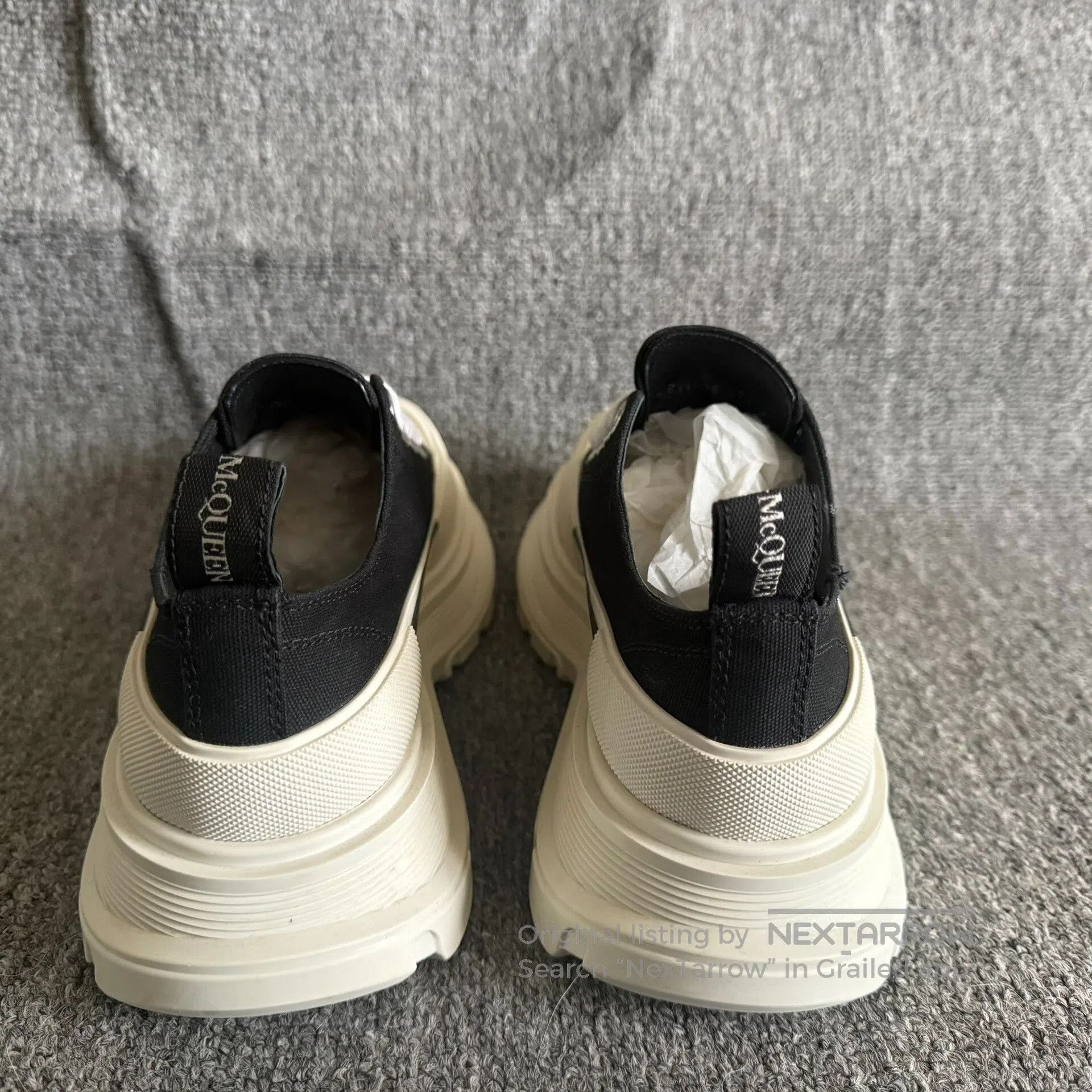 Alexander McQueen Alexander McQueen Platform Canvas Shoes. Size US 4.5 / IT 34.5 - 5 Thumbnail