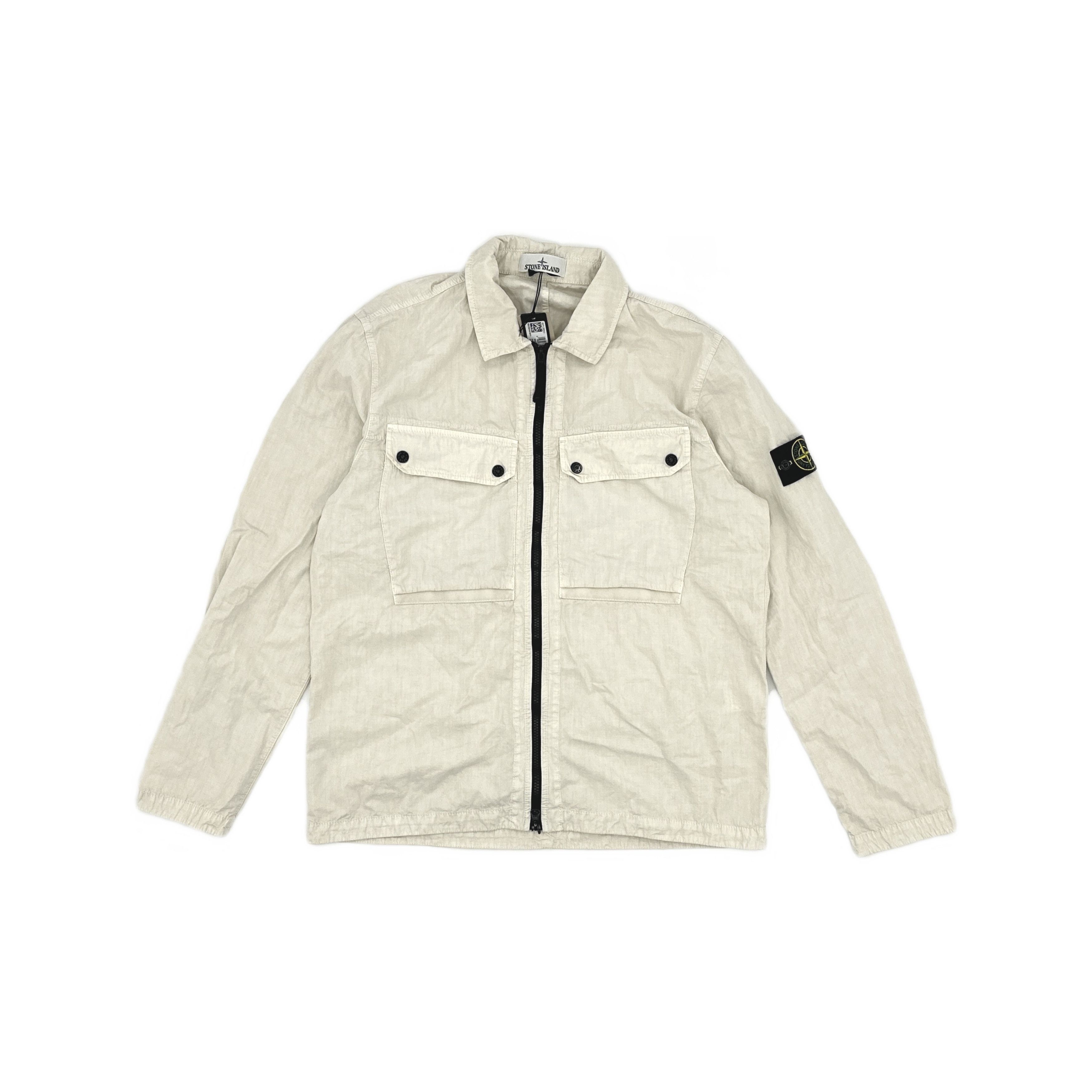 Stone Island Stone Island Logo Patch Overshirt Size XL Size US XL / EU 56 / 4 - 1 Thumbnail