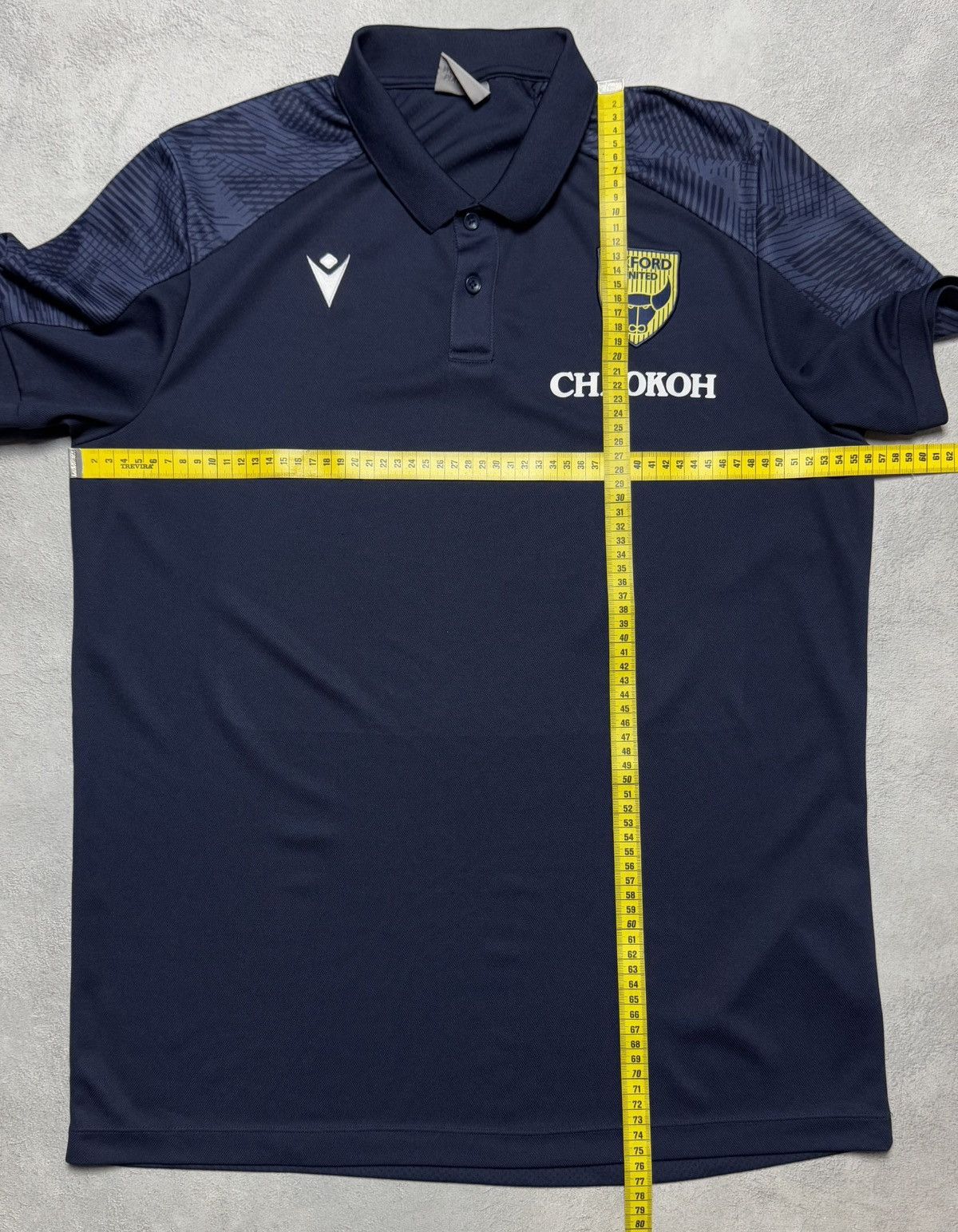 Macron Oxford United 2022 2023 Football Soccer Polo Shirt Macron Size US XL / EU 56 / 4 - 13 Thumbnail