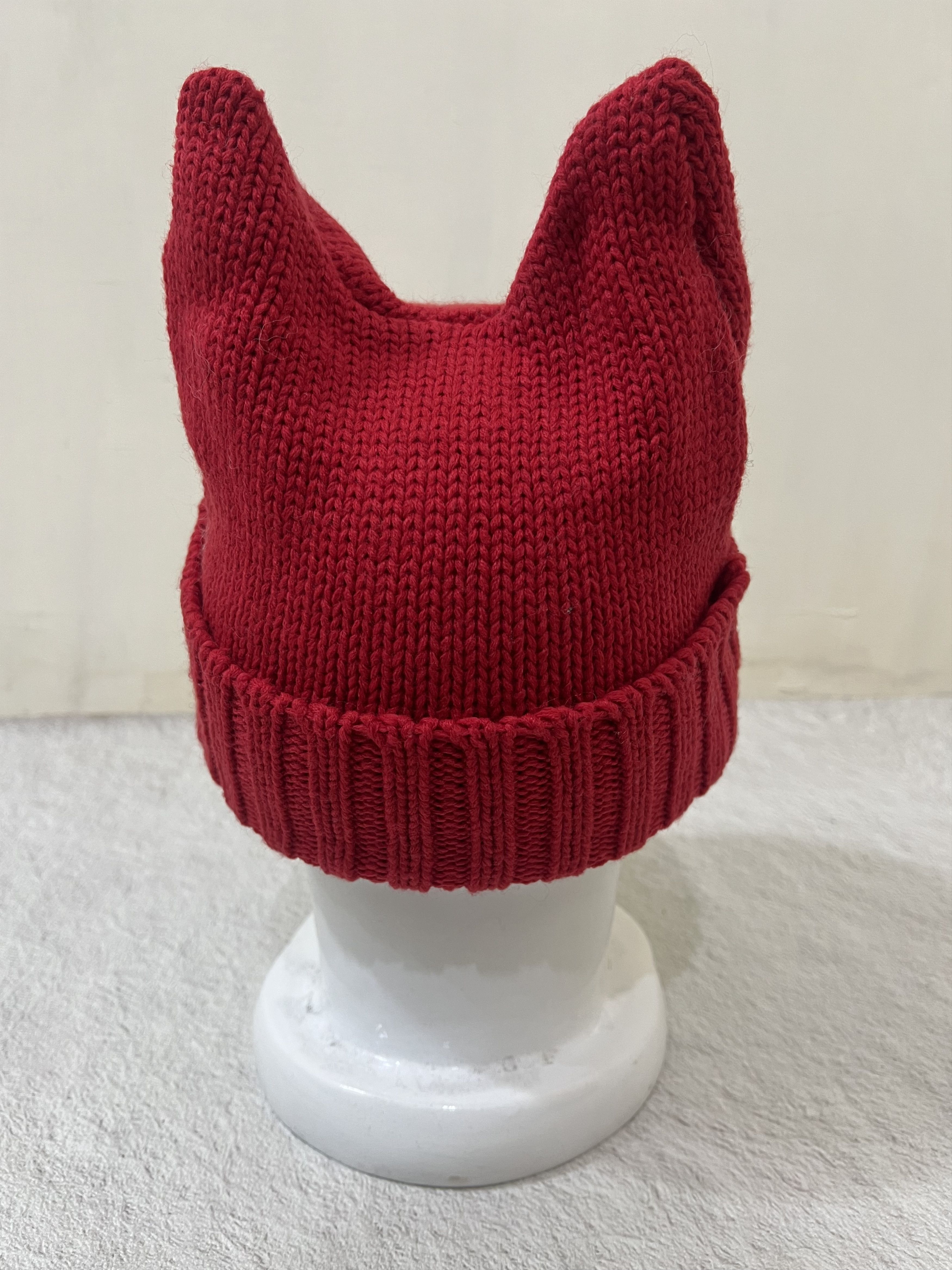 Japanese Brand 2000s Japanese Hysteric Bunny Horn Knit Beanie y2k Lgb Ifsix Size ONE SIZE - 4 Thumbnail