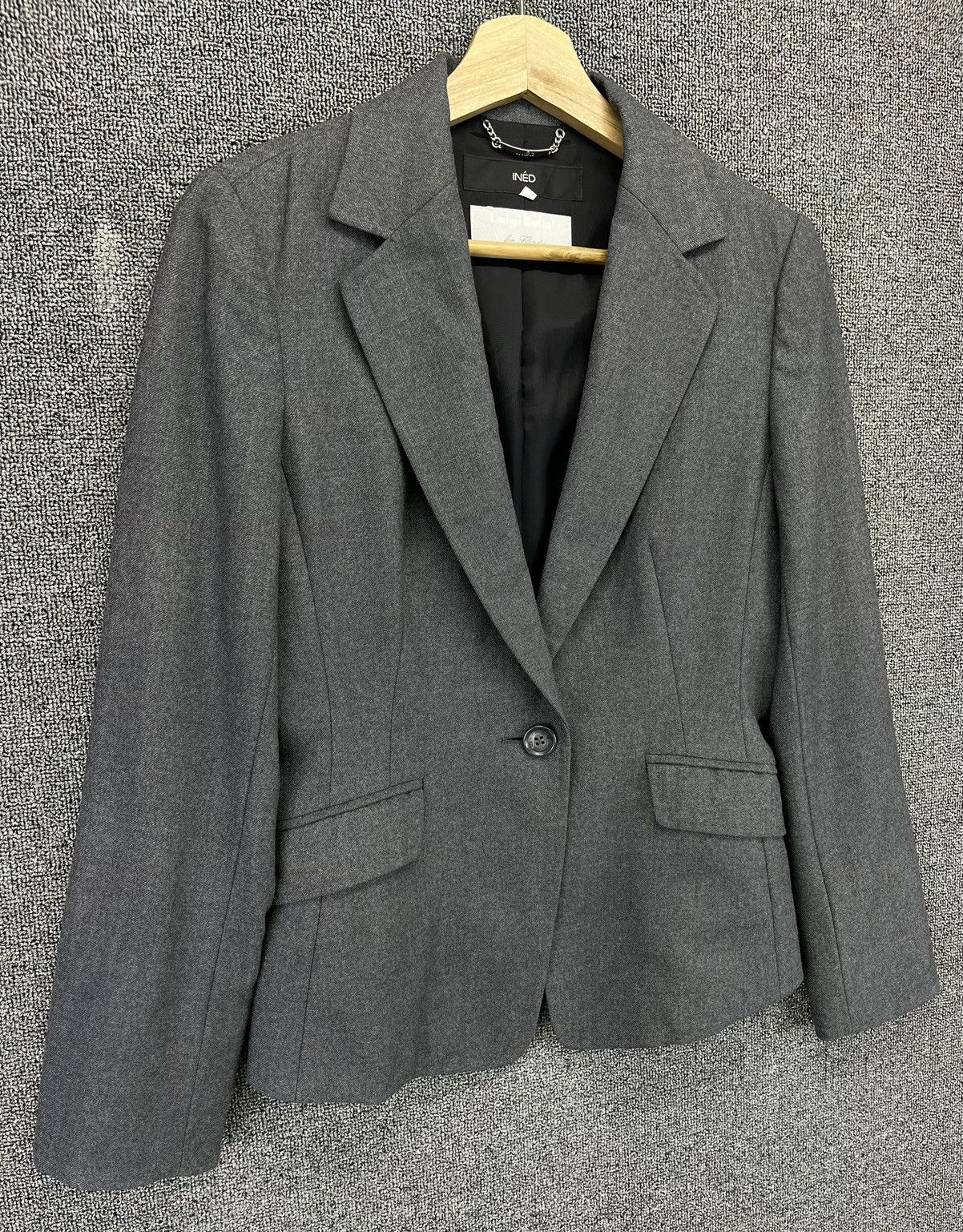 Yohji Yamamoto Vintage Yohji Yamamoto Ined Wool Coat Jacket Size S / US 4 / IT 40 - 2 Thumbnail