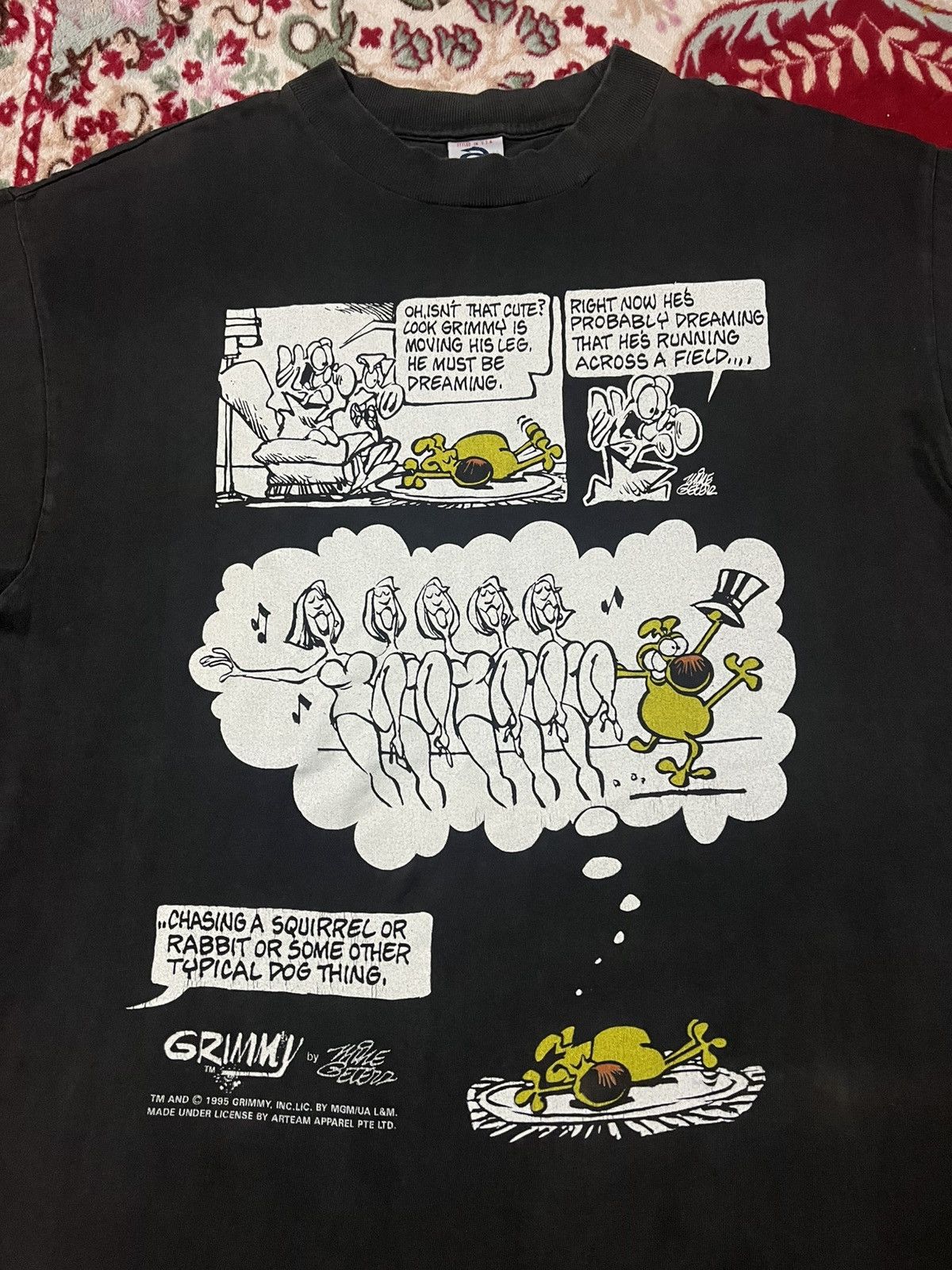 Cartoon Network × Vintage Vintage Grimmy Tshirt Size US L / EU 52-54 / 3 - 2 Thumbnail