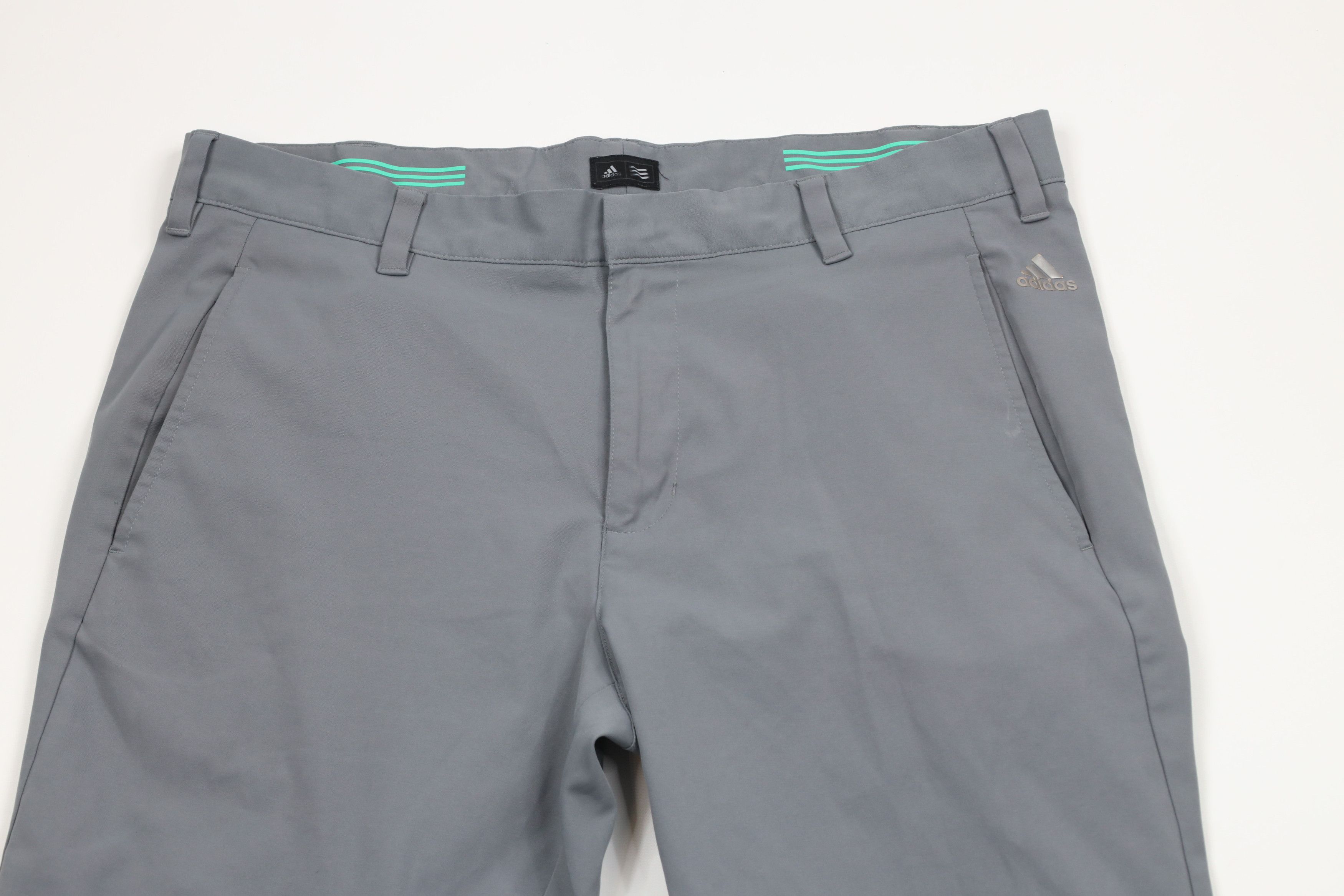 Adidas × Vintage Adidas Golf Spell Out Flat Front Tech Golfing Chino Pants Size US 34 / EU 50 - 2 Thumbnail