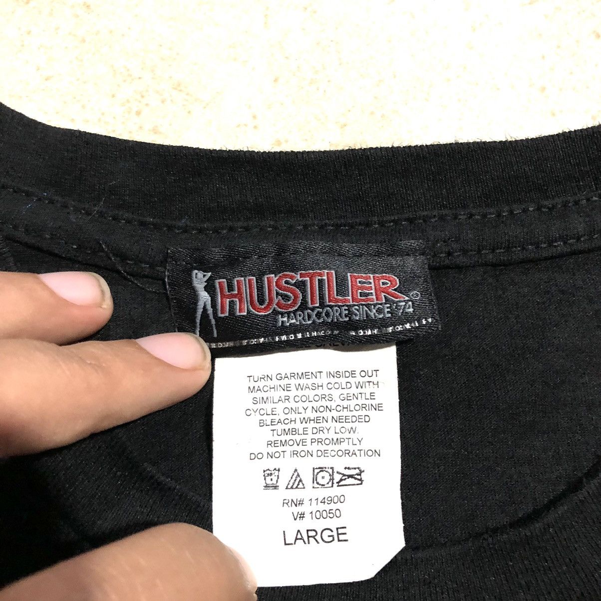 Hot Model Sex Vintage Hustler Pornstar Rare T Shirt Size US L / EU 52-54 / 3 - 5 Thumbnail