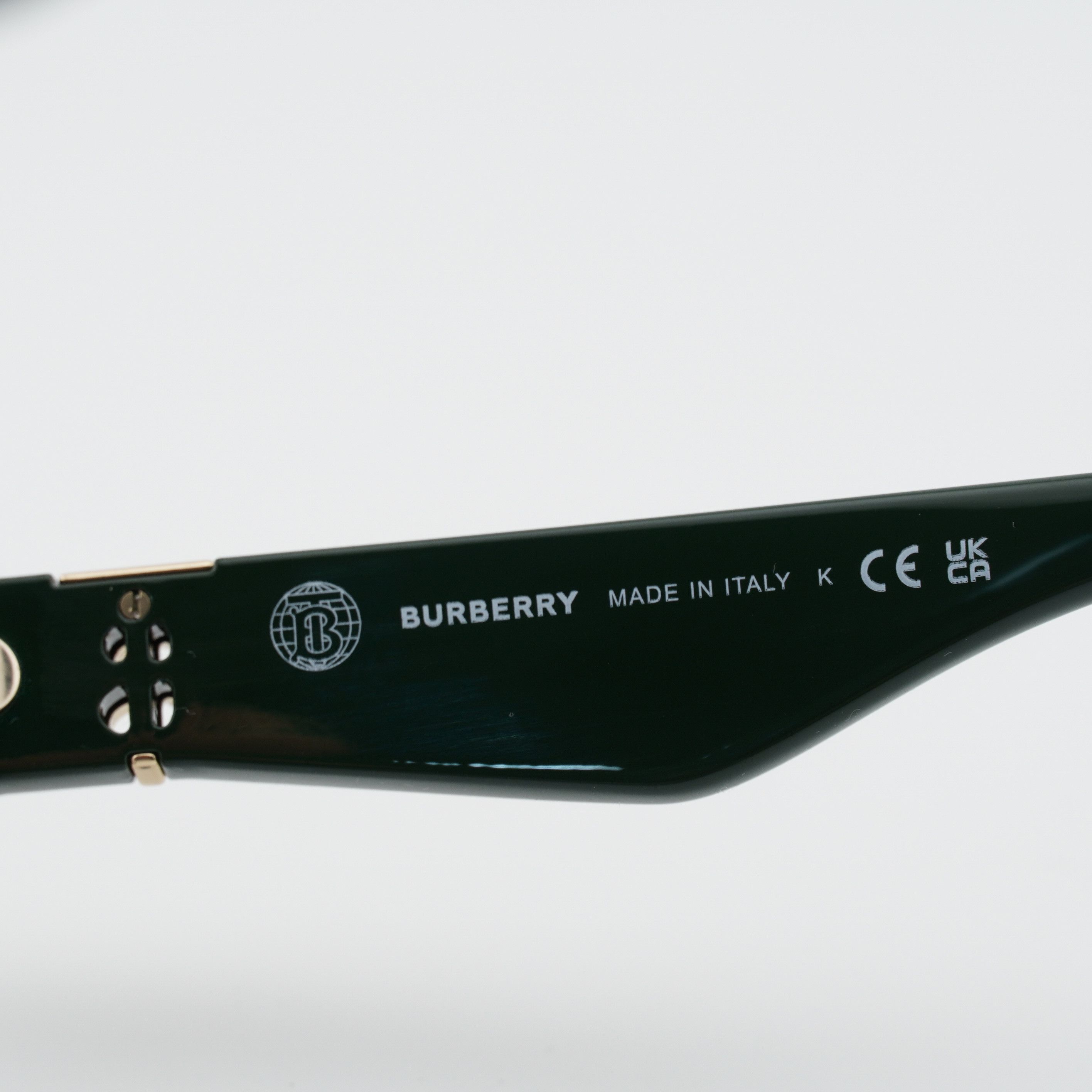 Burberry Burberry BE2403 4038 Eyeglasses Green 53mm Square Frame Size ONE SIZE - 10 Thumbnail