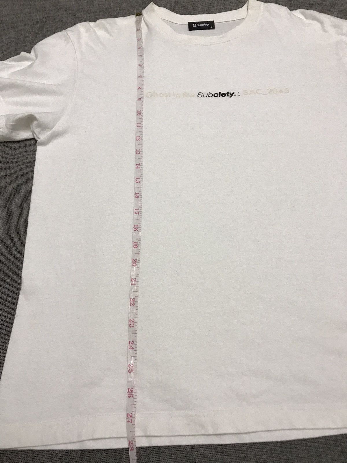 Anime × Japanese Brand Subciety Ghost in the Shell:SAC _2045 Anima Tees Size US L / EU 52-54 / 3 - 10 Thumbnail