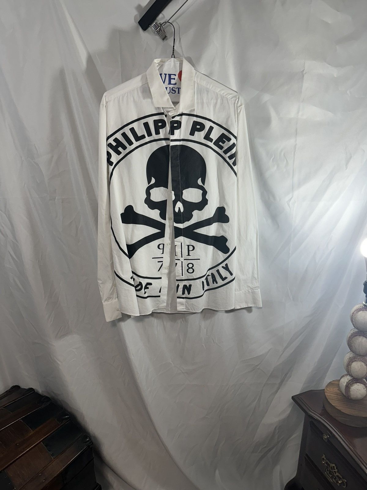 Philipp Plein PHILIPP PLEIN BUTTON DOWN SHIRT Size US L / EU 52-54 / 3 - 1 Thumbnail