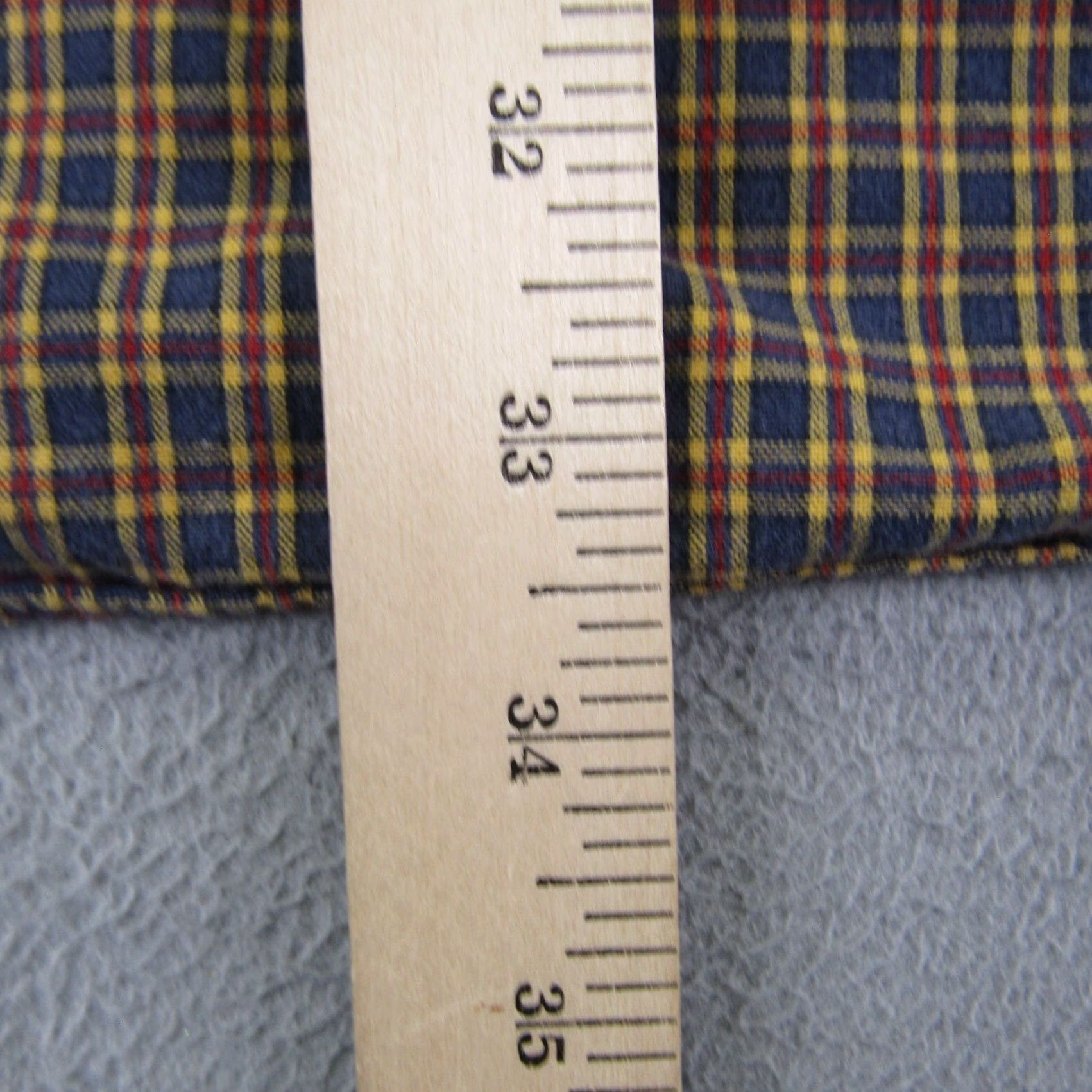 Abercrombie & Fitch VINTAGE Abercrombie & Fitch Shirt Mens XL Blue Beige Plaid Twill Button Up Y2K Size US XL / EU 56 / 4 - 7 Thumbnail