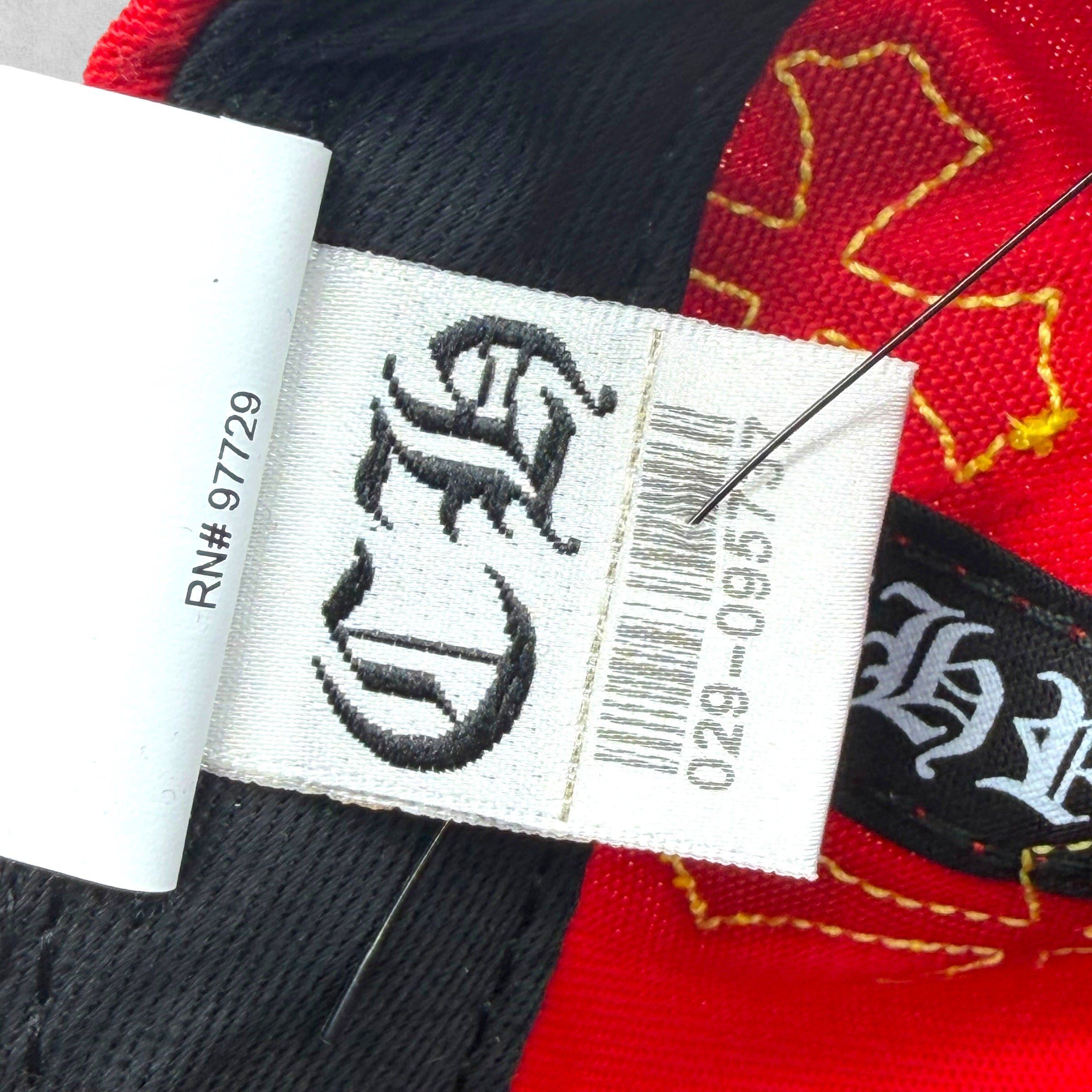 Chrome Hearts Chrome Hearts Red/Yellow Cross Patch Hat Size ONE SIZE - 3 Thumbnail