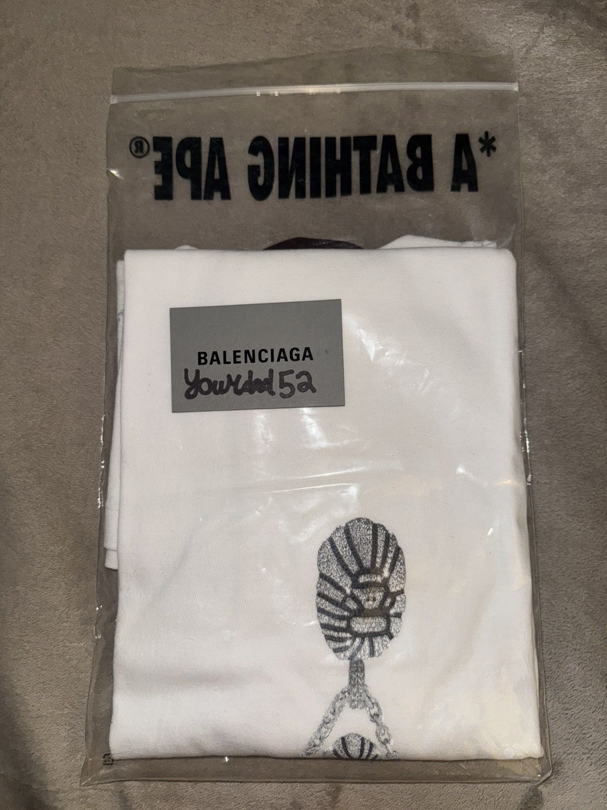 Bape BapeXBenBaller Tshirt Size “M” Size US M / EU 48-50 / 2 - 4 Thumbnail