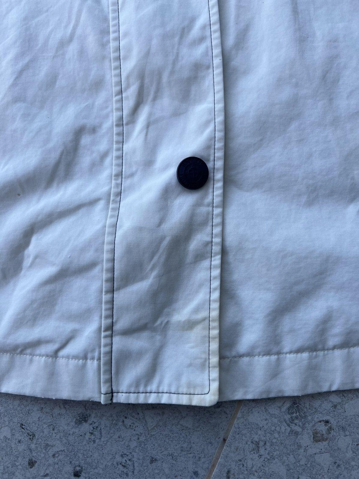 Burberry × Vintage Burberrys Sports Coat 7 Cotton White FNA29-360 Size M / US 6-8 / IT 42-44 - 7 Thumbnail