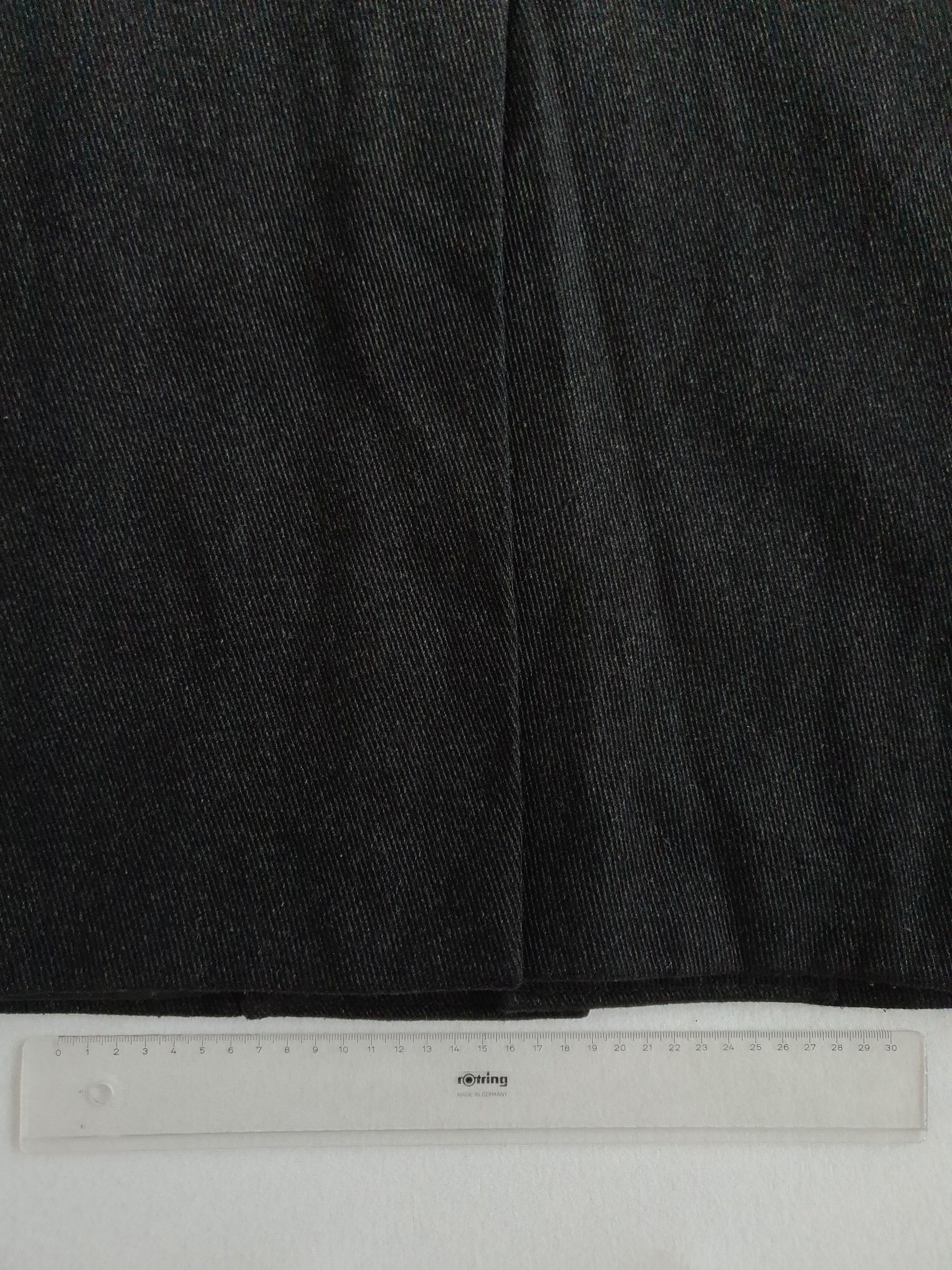Fay Tailored (Double) Coat Overcoat - Gray Twill Weave - Sz S Size US S / EU 44-46 / 1 - 8 Thumbnail