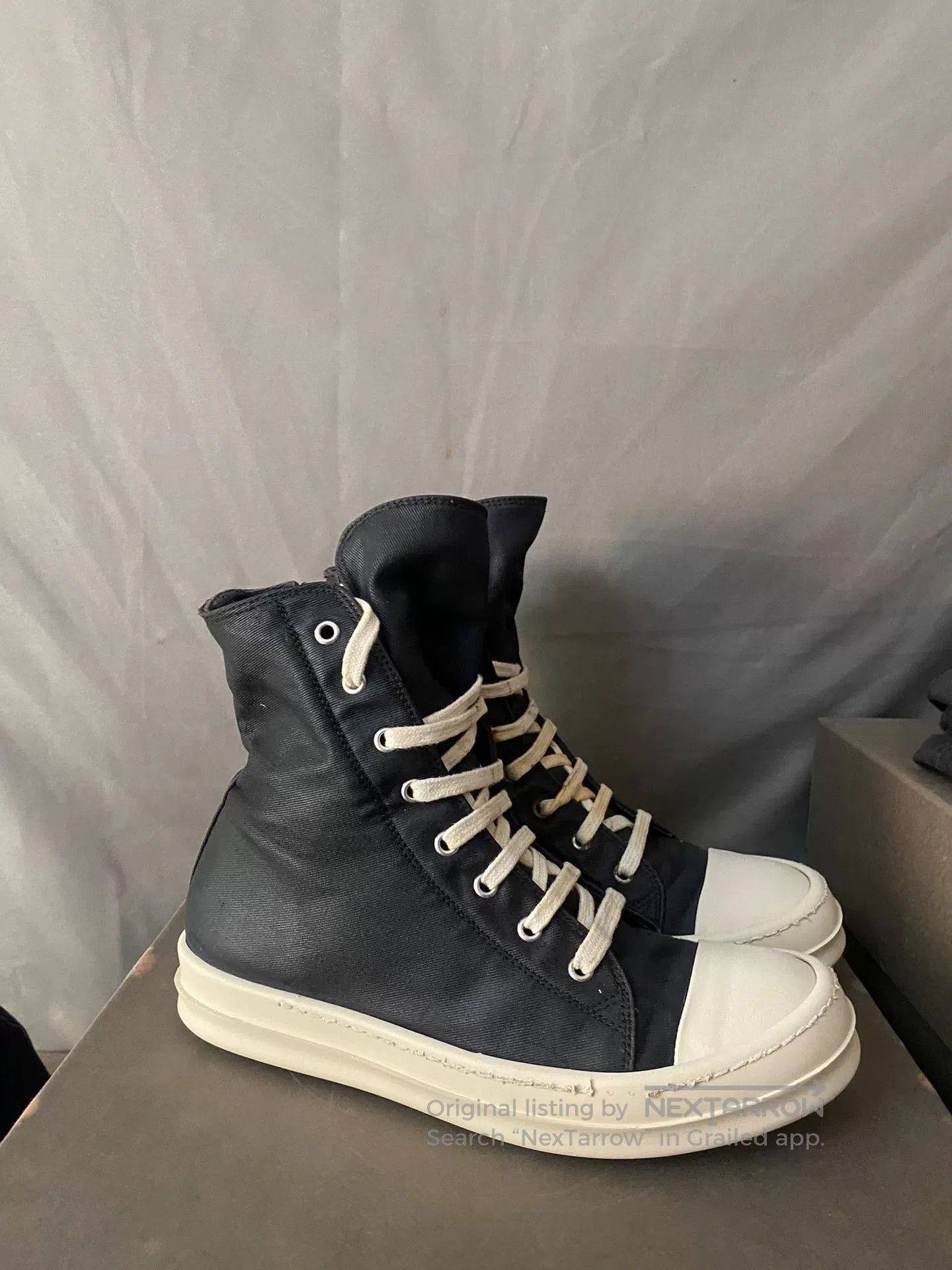 Rick Owens rick owens high top sneakers size 40. Size US 7 / EU 40 - 3 Thumbnail