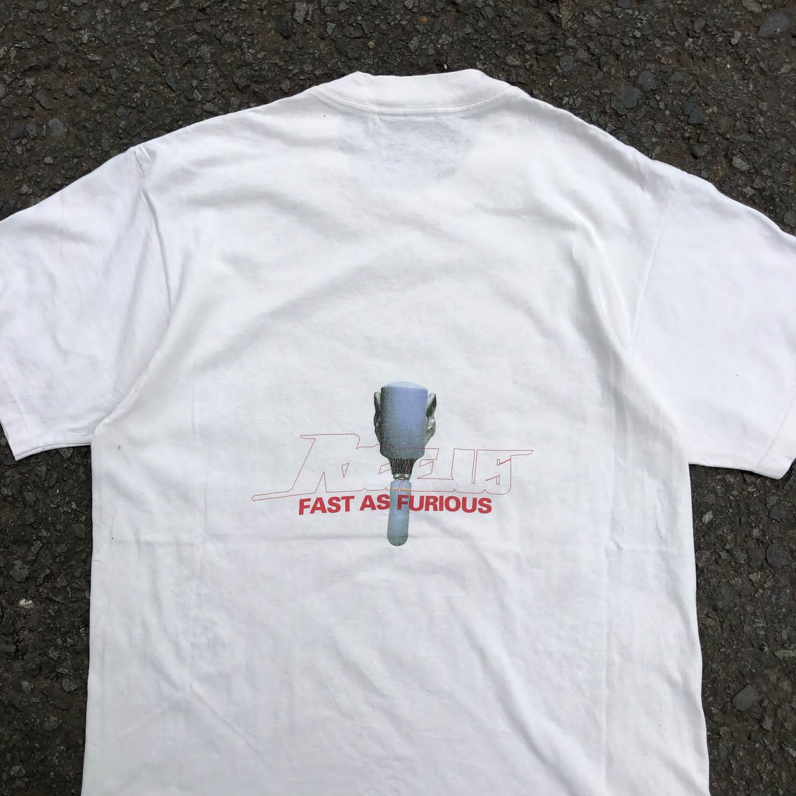 Bape Vtg 90s Bape x Rocnelius Fantasma Tshirt Size US M / EU 48-50 / 2 - 6 Thumbnail