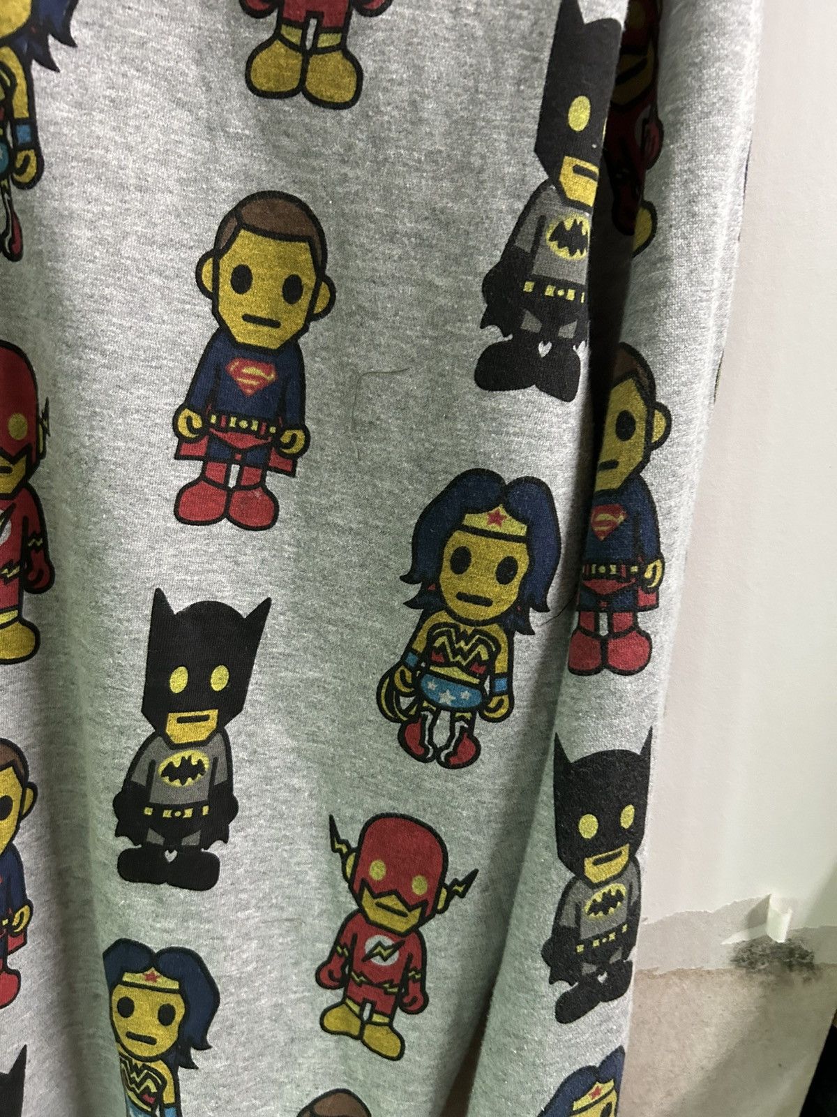 Bape × DC Comics Rare Baby Milo By A Bathing Ape DC Comics All Over Print Size US XL / EU 56 / 4 - 11 Thumbnail