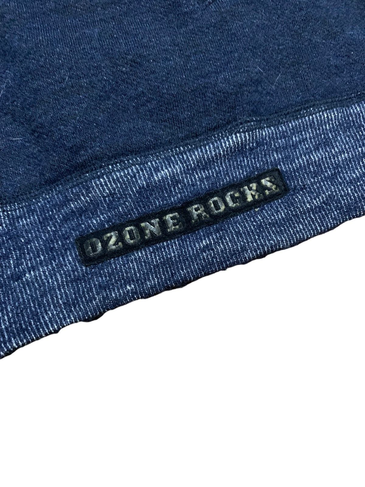 If Six Was Nine × Japanese Brand × Le Grande Bleu (L.G.B.) 2000s Ozone Rock embroidered fur hoodie Size US L / EU 52-54 / 3 - 2 Thumbnail