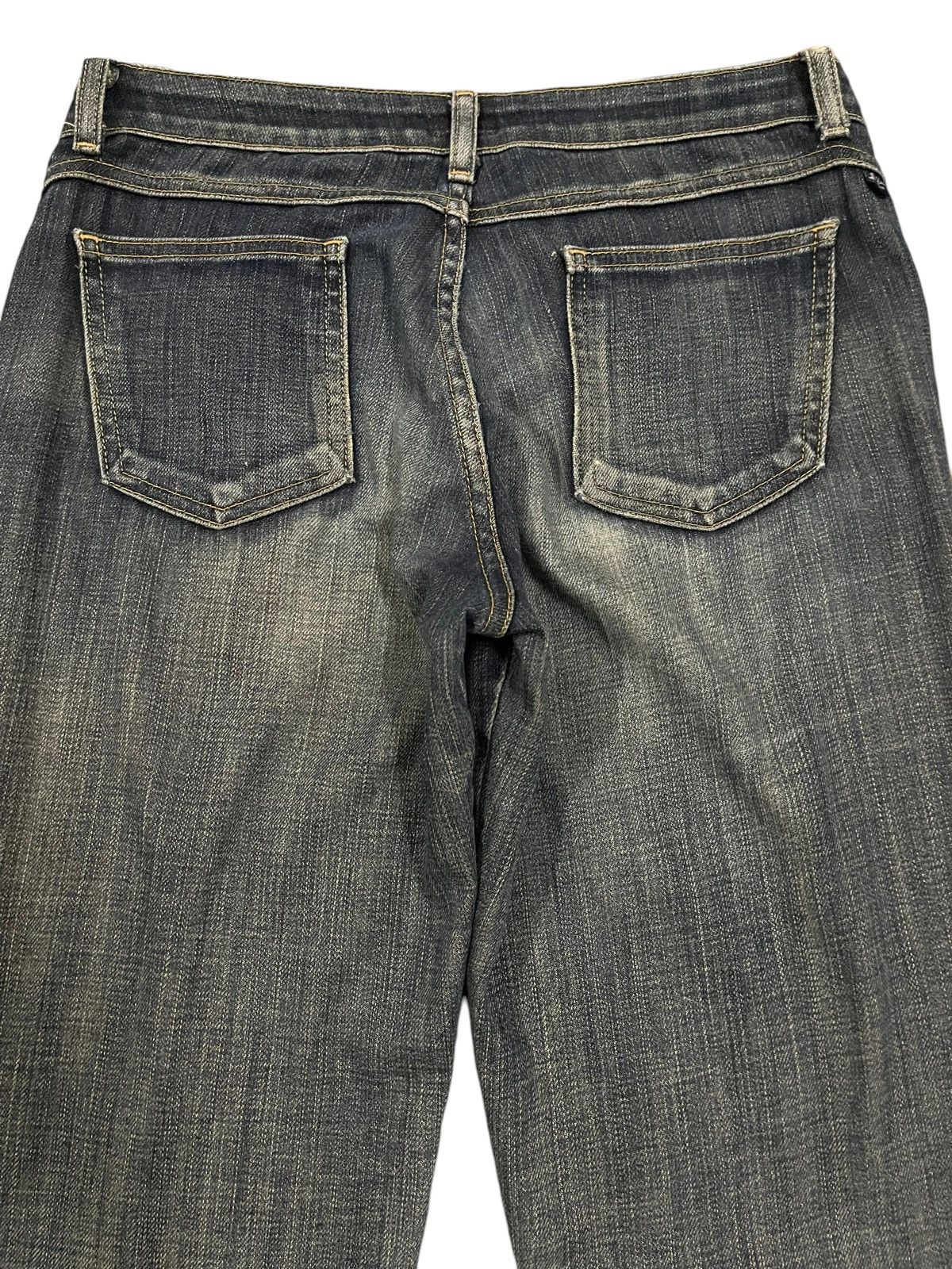 14th Addiction Vintage Japanese Brand Blue Wash Style Flare Jeans Size US 29 - 4 Thumbnail