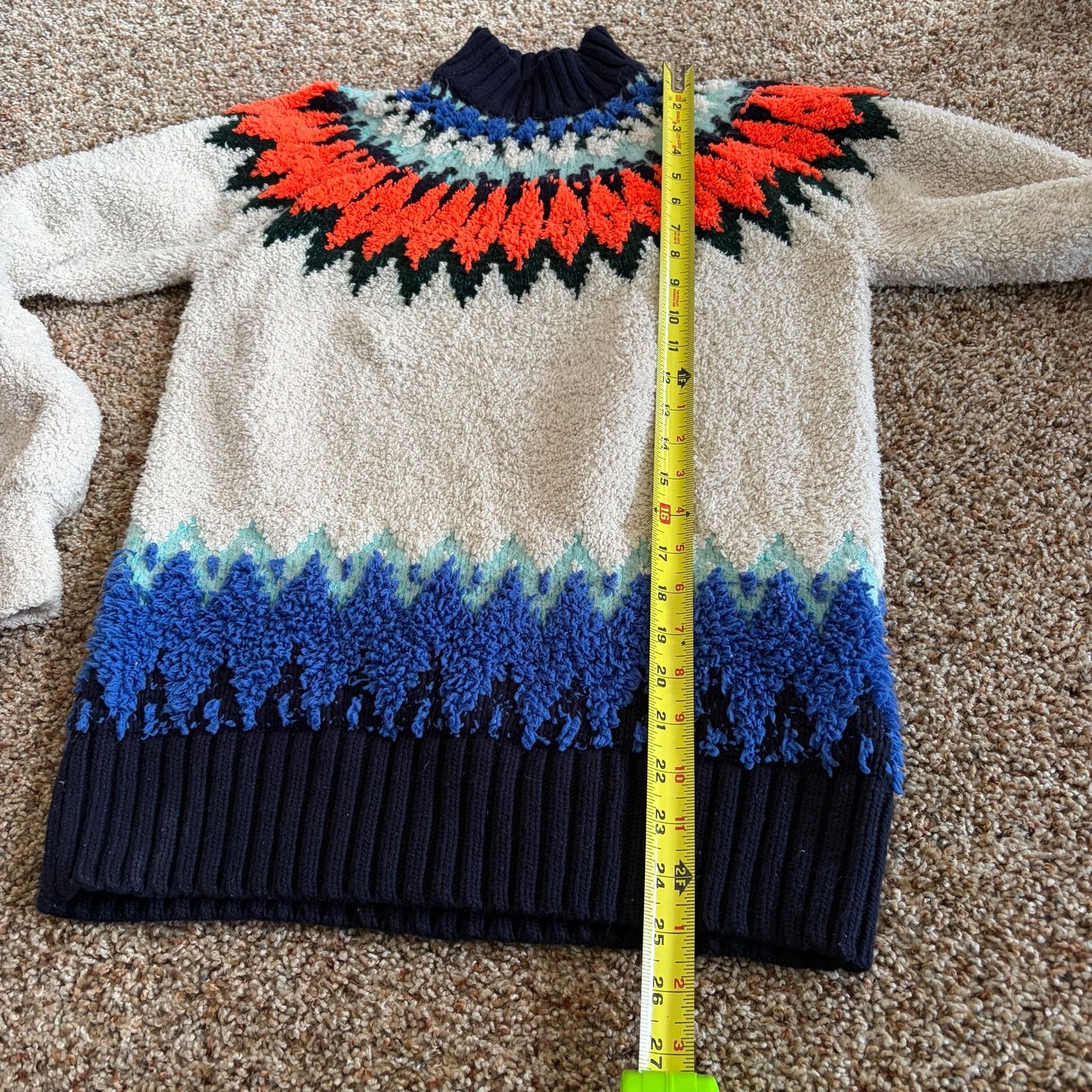 Anthropologie Anthropologie Pilcro Women’s Fair Isle Sweater Nordic XS Size XS / US 0-2 / IT 36-38 - 8 Thumbnail