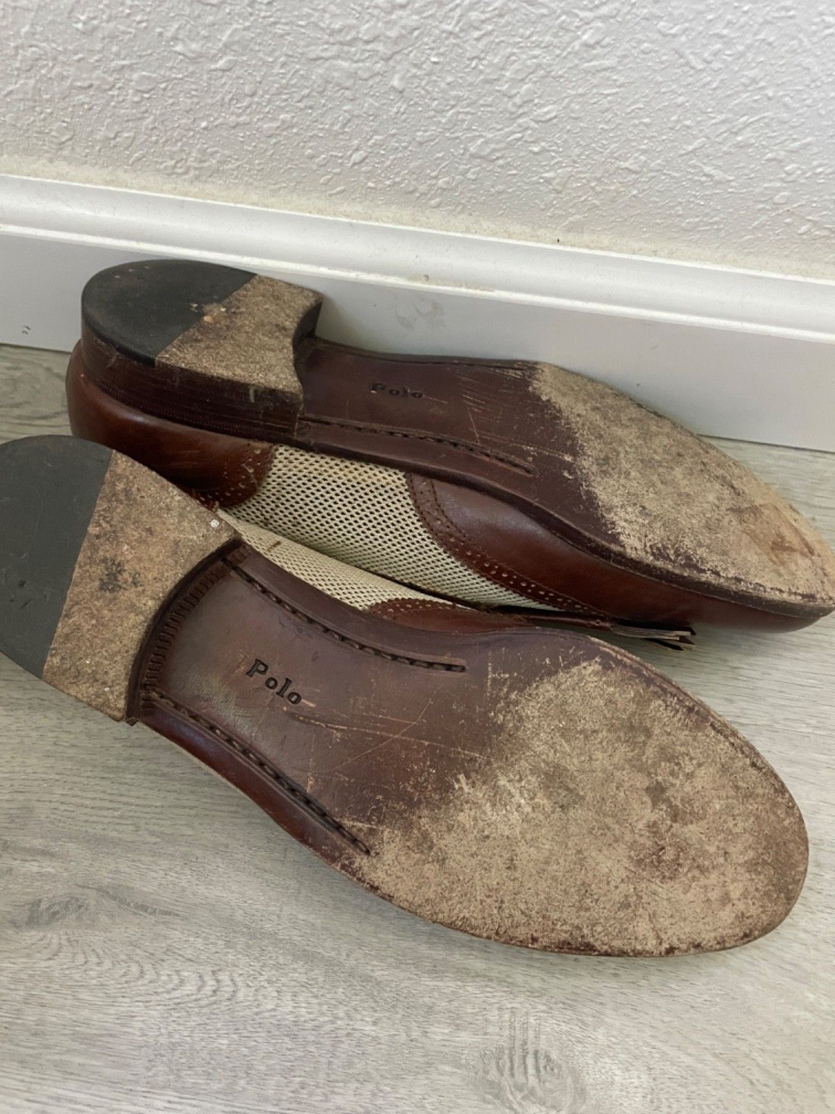 Polo Ralph Lauren 🔥 Polo Ralph Lauren® RARE 90s Benchmade Kiltie Mesh Loafer Size US 9.5 / EU 42-43 - 10 Thumbnail