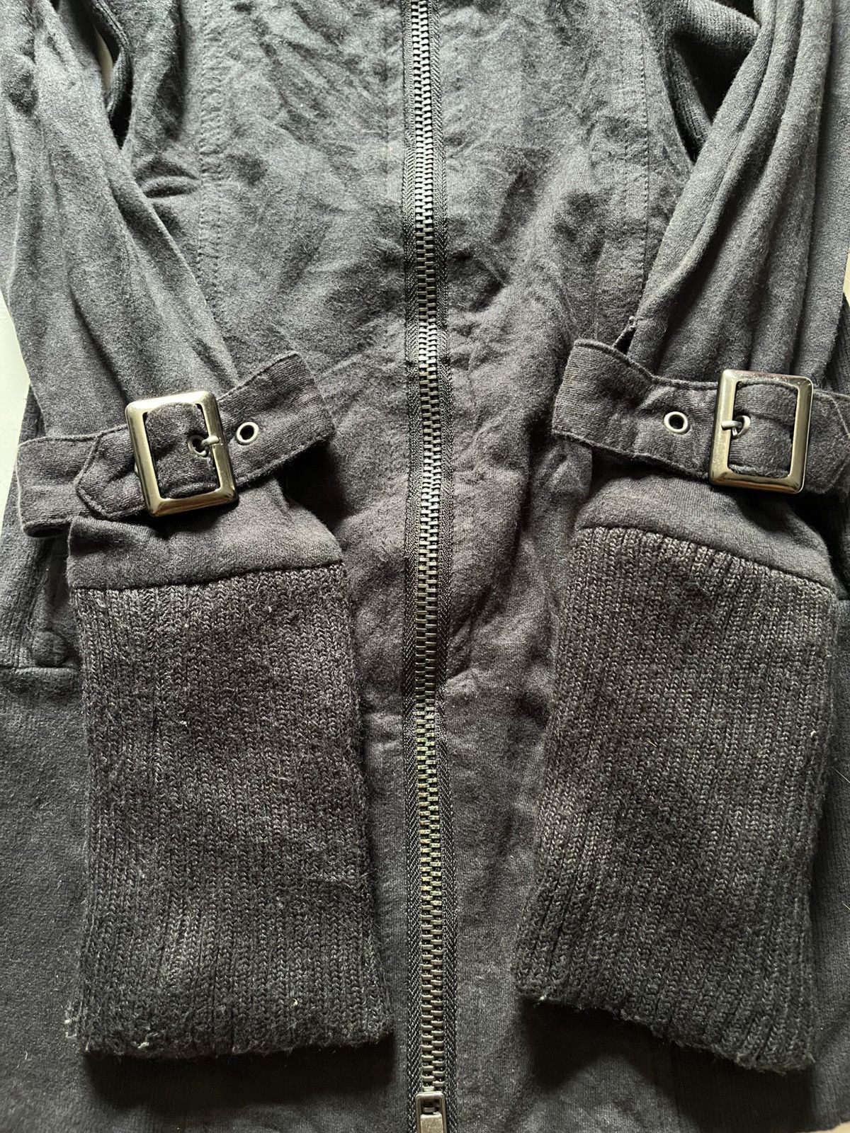 14th Addiction × KMRii × Yasuyuki Ishii 2000s skinny lip vkei bondage jacket Size US M / EU 48-50 / 2 - 4 Thumbnail