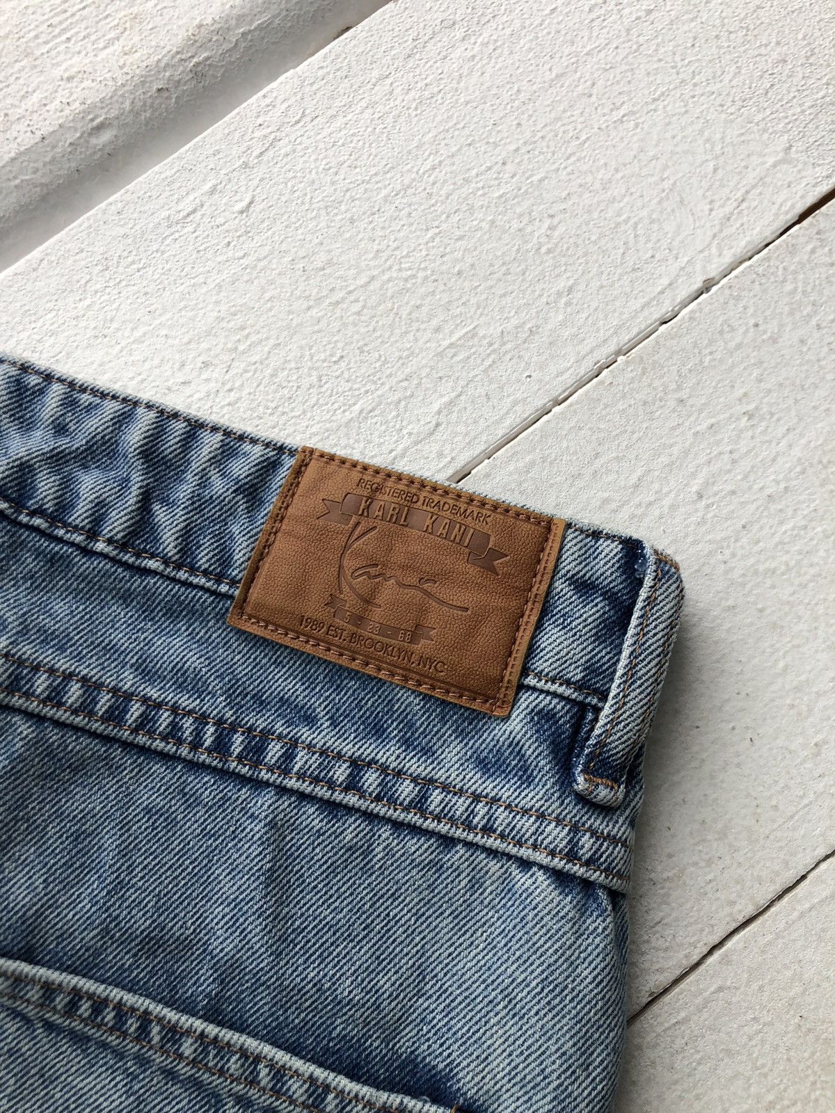 Karl Kani Karl Kani Jeans Baggy Denim Vintage Y2K Style Hip Hop SK8 Size US 32 / EU 48 - 5 Thumbnail