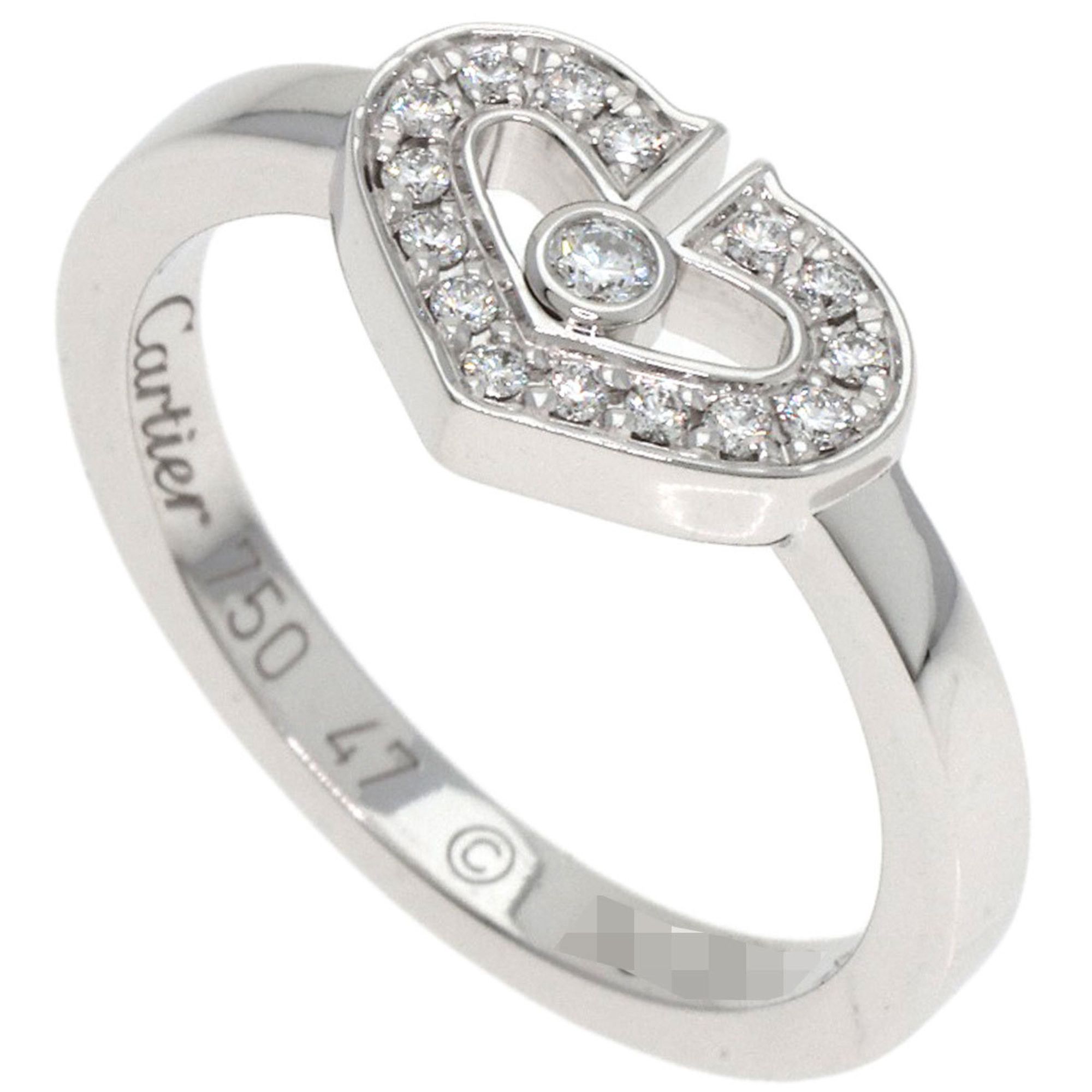 Cartier Cartier C heart ring Size ONE SIZE - 1 Thumbnail