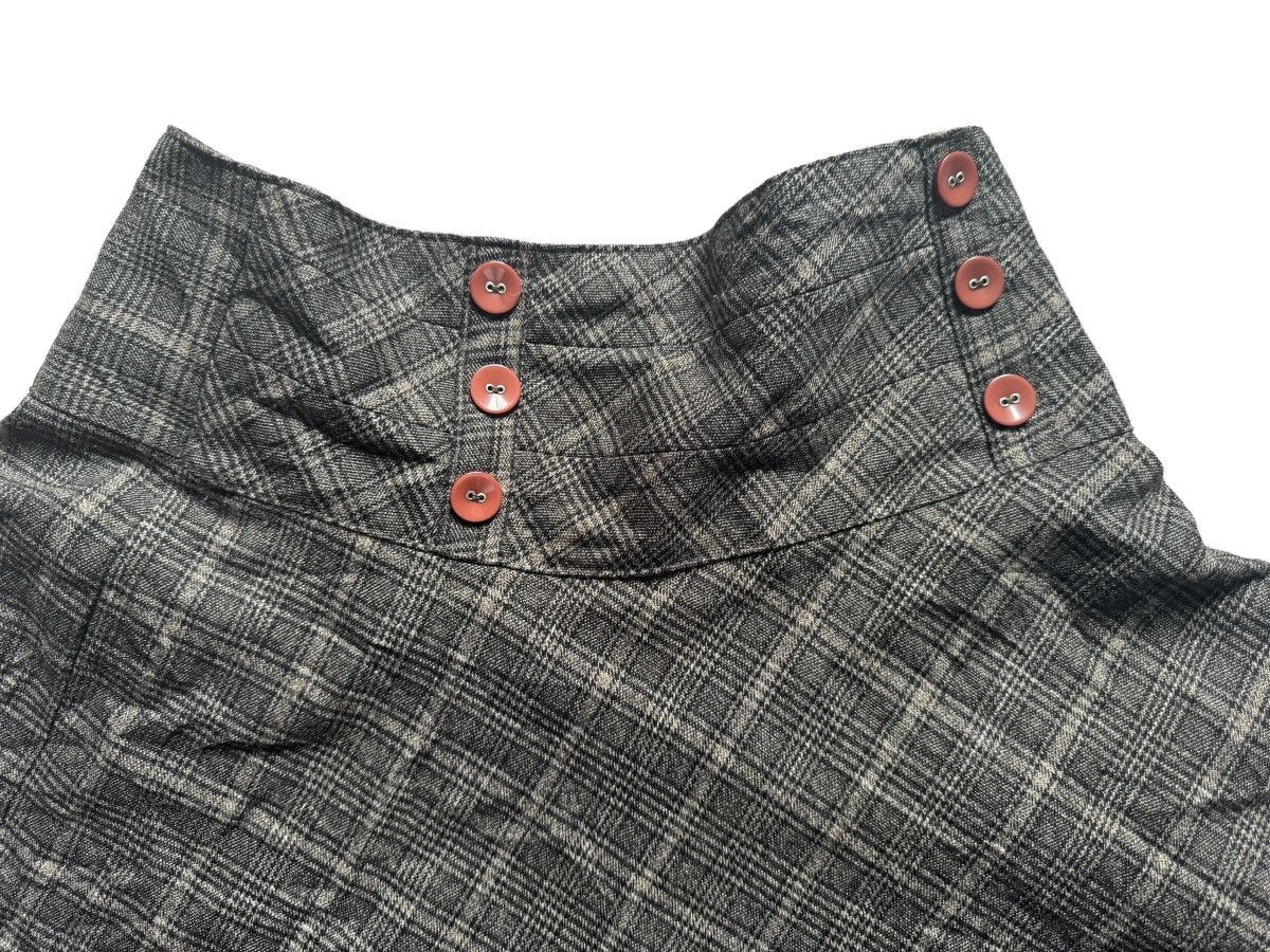 Japanese Brand × Takahiromiyashita The Soloist. Mini Skirt Soloist Tartan With Double Button And Zipper Size 26" / US 2 / IT 38 - 4 Thumbnail