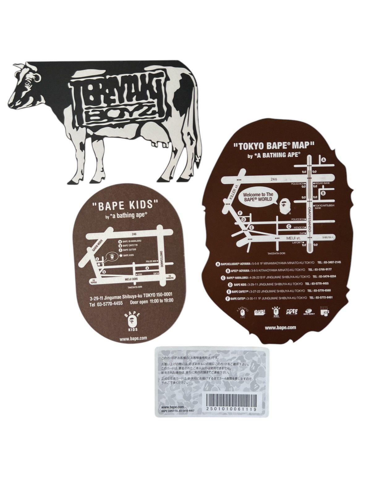 Bape Rare OG BAPE + TERIYAKI BOYZ PROMOTIONAL FLYERS Size ONE SIZE - 2 Thumbnail