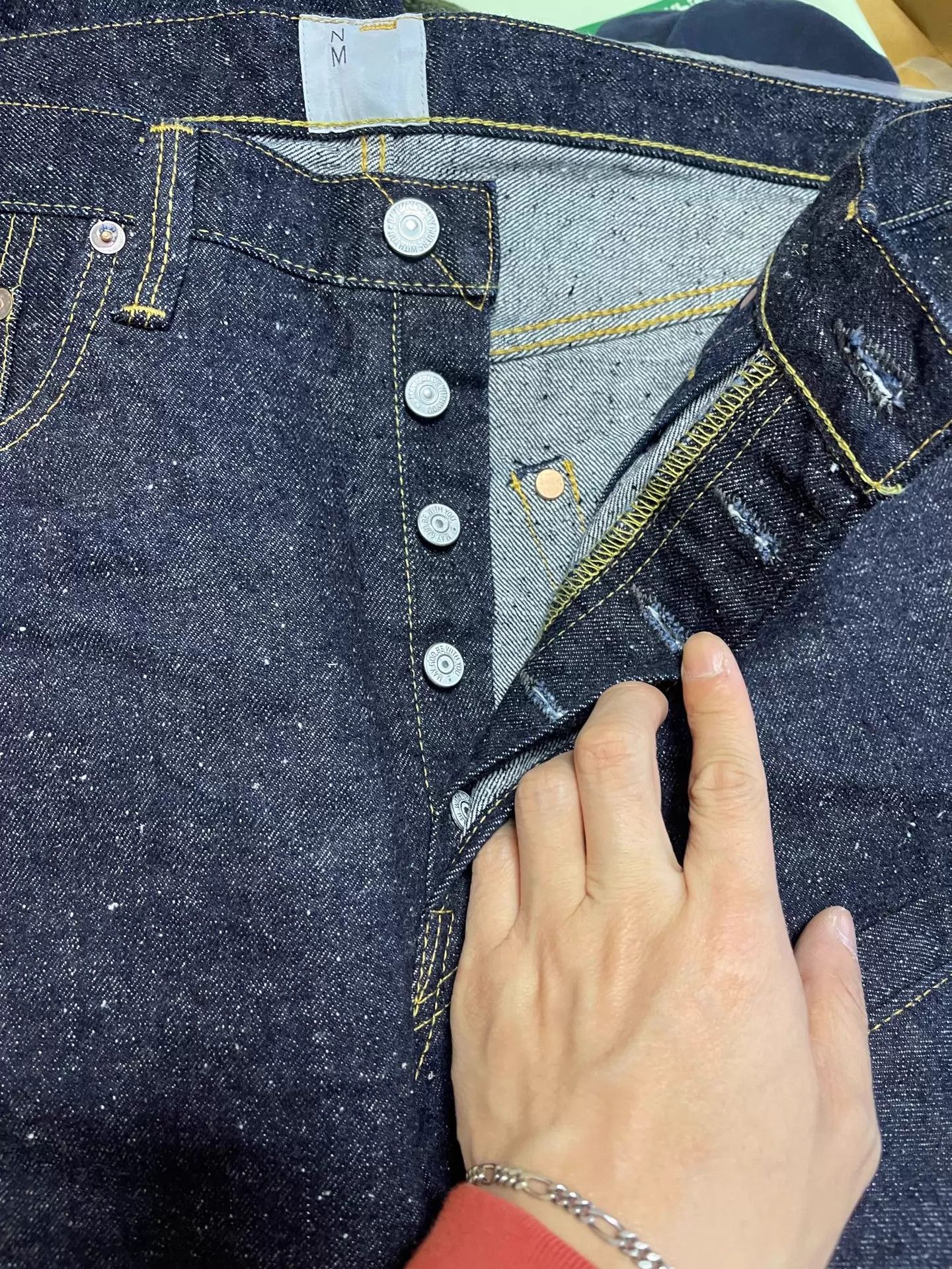Other 34 Denim Pants New Custom Fabric 41-42 Waist 32 Thigh 106L Size US 34 / EU 50 - 2 Thumbnail