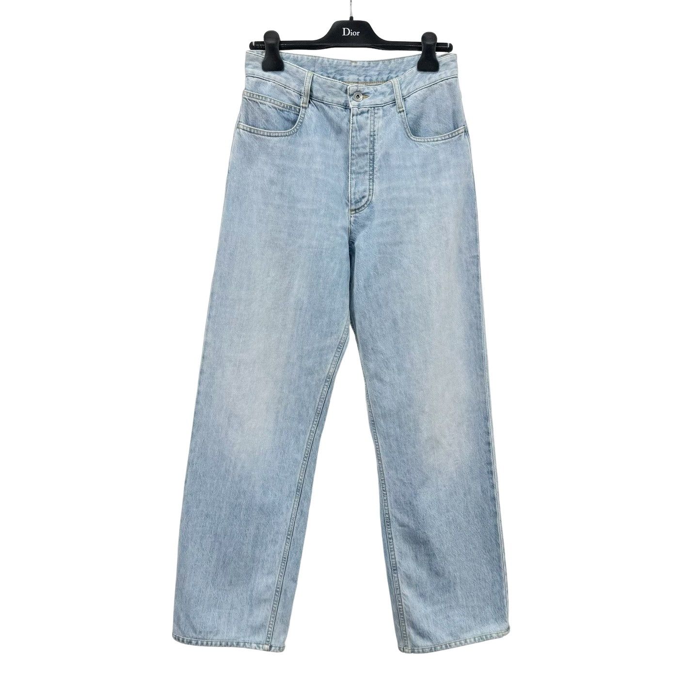 Bottega Veneta Bottega Veneta Green Patch Denim Jeans Size 36 Size 25" / US 0 / IT 36 - 1 Thumbnail