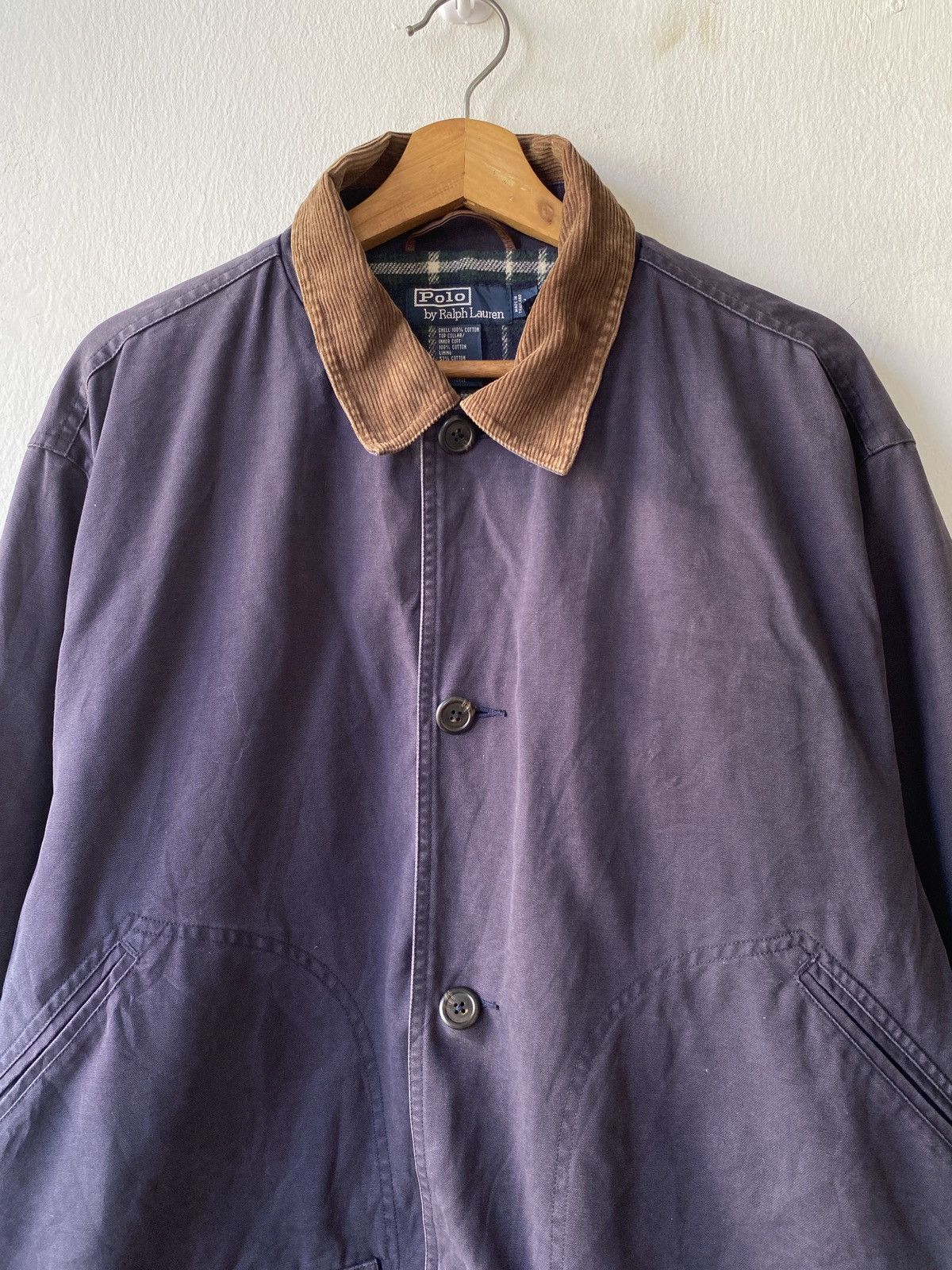 Polo Ralph Lauren × Ralph Lauren × Vintage Vintage 90s Polo Ralph Lauren Blanket Lining Jacket Size US M / EU 48-50 / 2 - 6 Thumbnail