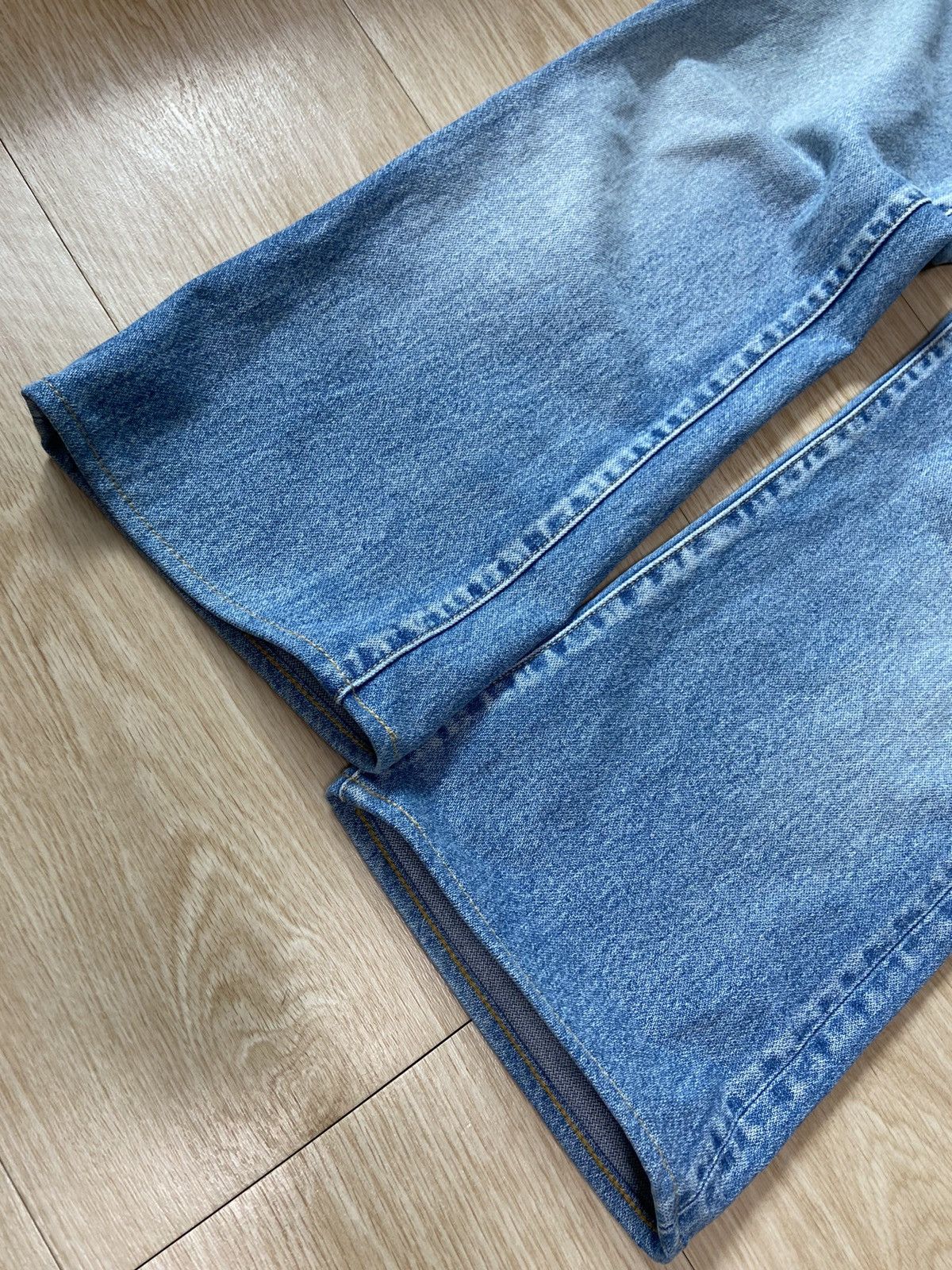 Celine × Hedi Slimane 29 Celine SS20 Peer wash bootcut flare jeans denim pants Size US 29 - 8 Thumbnail