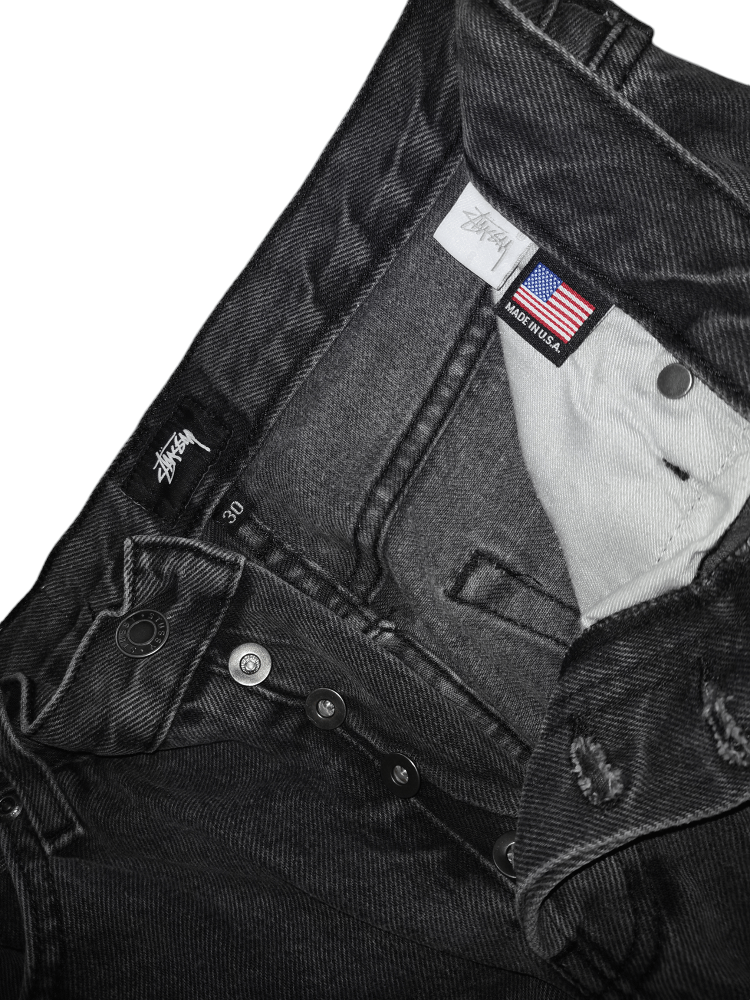 Stussy Stussy big ol jeans black Size US 30 / EU 46 - 12 Thumbnail
